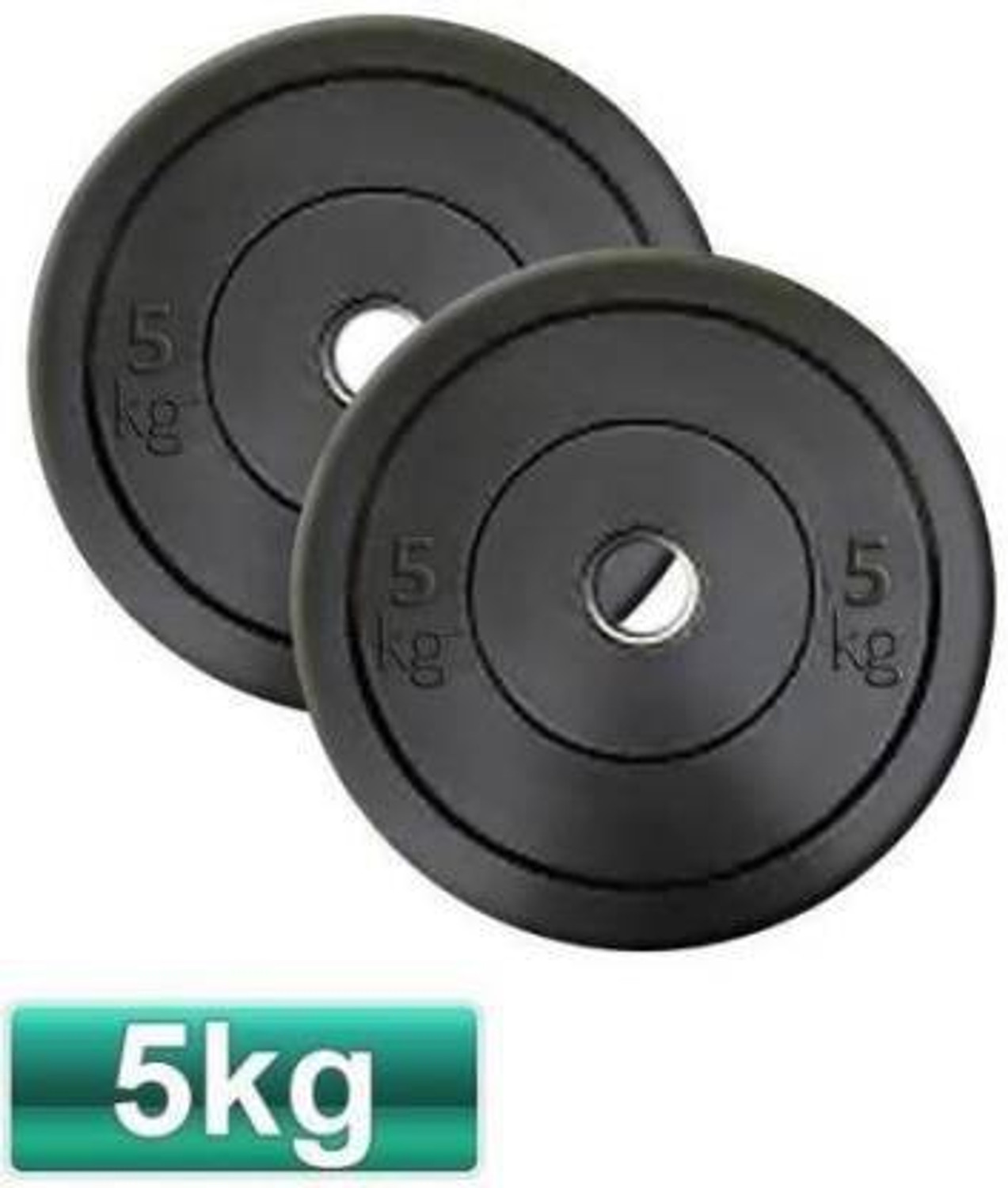 Image of Fit World 5 kg 5KG*2PIECE PVC PLATE Home Gym Combo