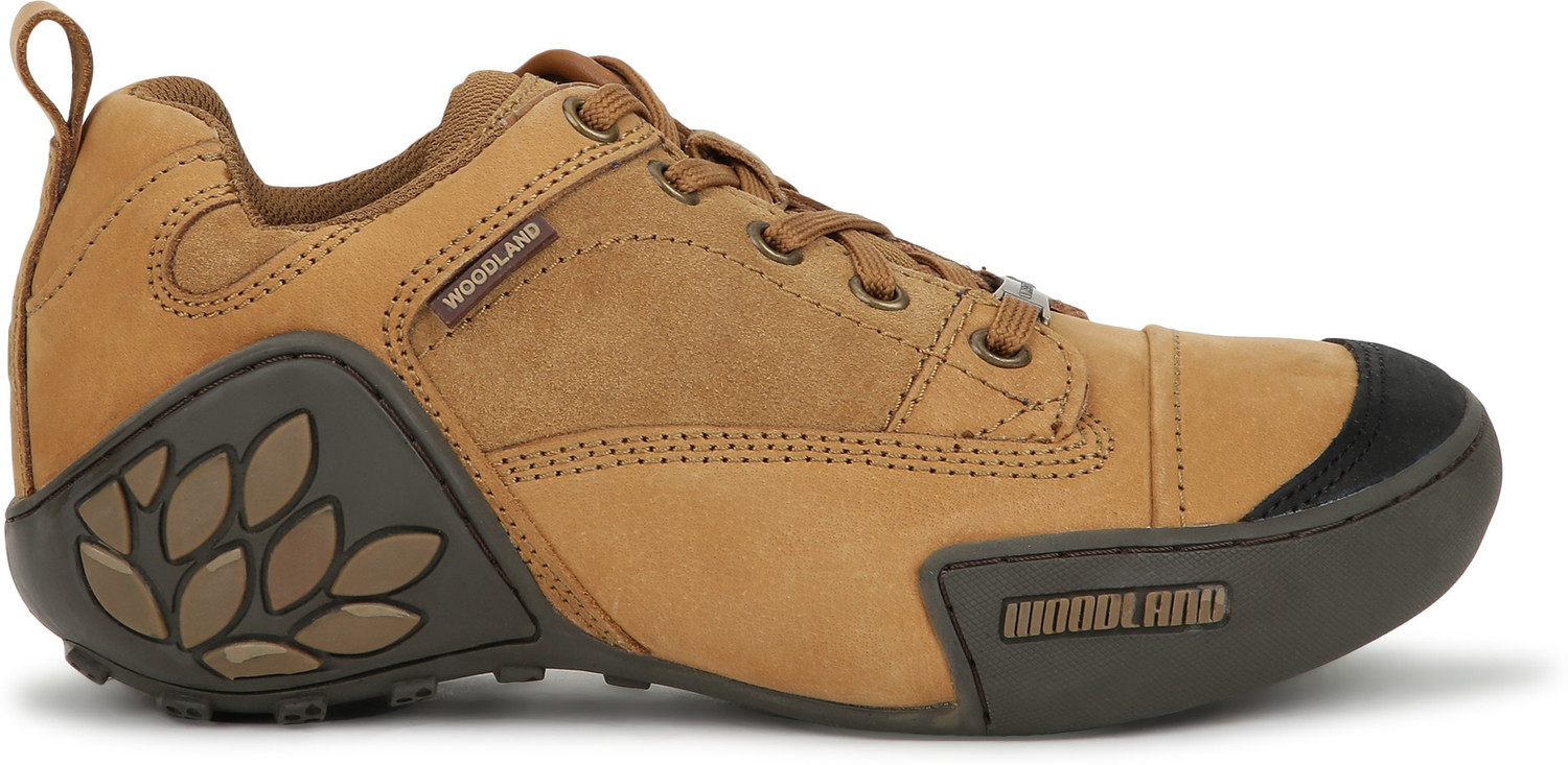 Image of WOODLAND Lace Up Lightweight Breathable Comfortable Daily Use Casuals For Men