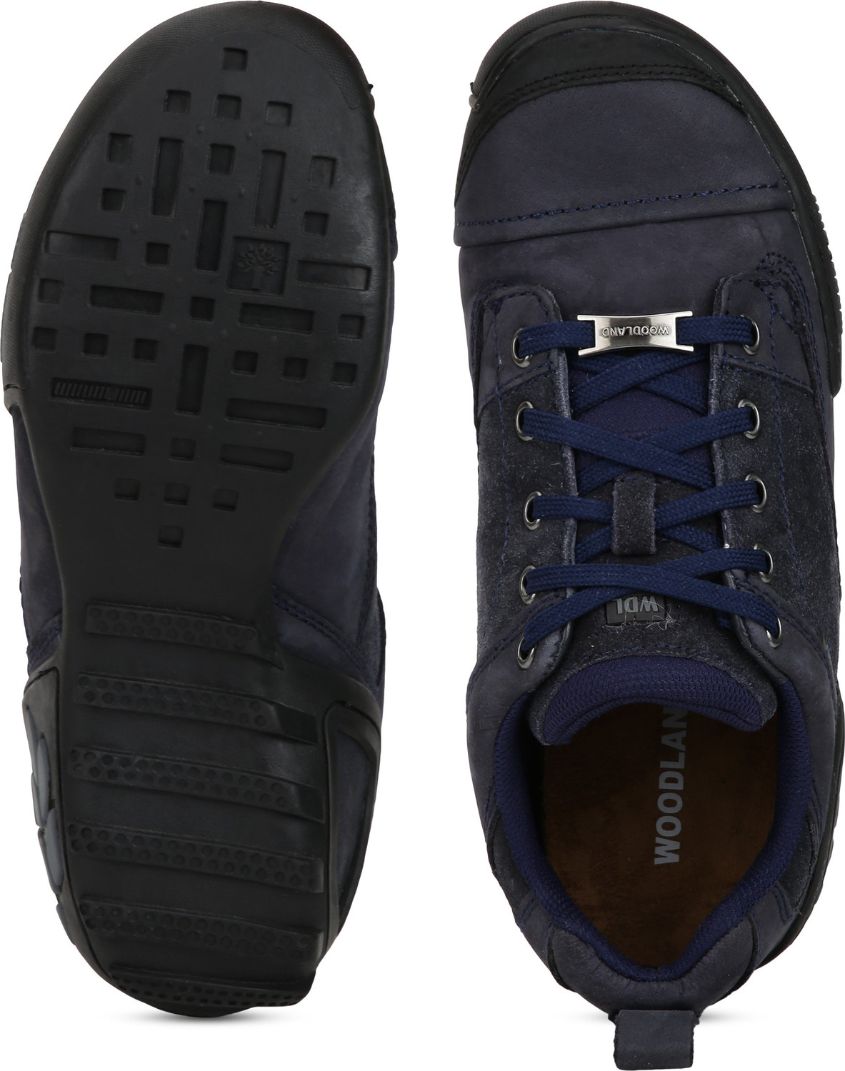 Image of WOODLAND Lace Up Lightweight Breathable Comfortable Daily Use Casuals For Men