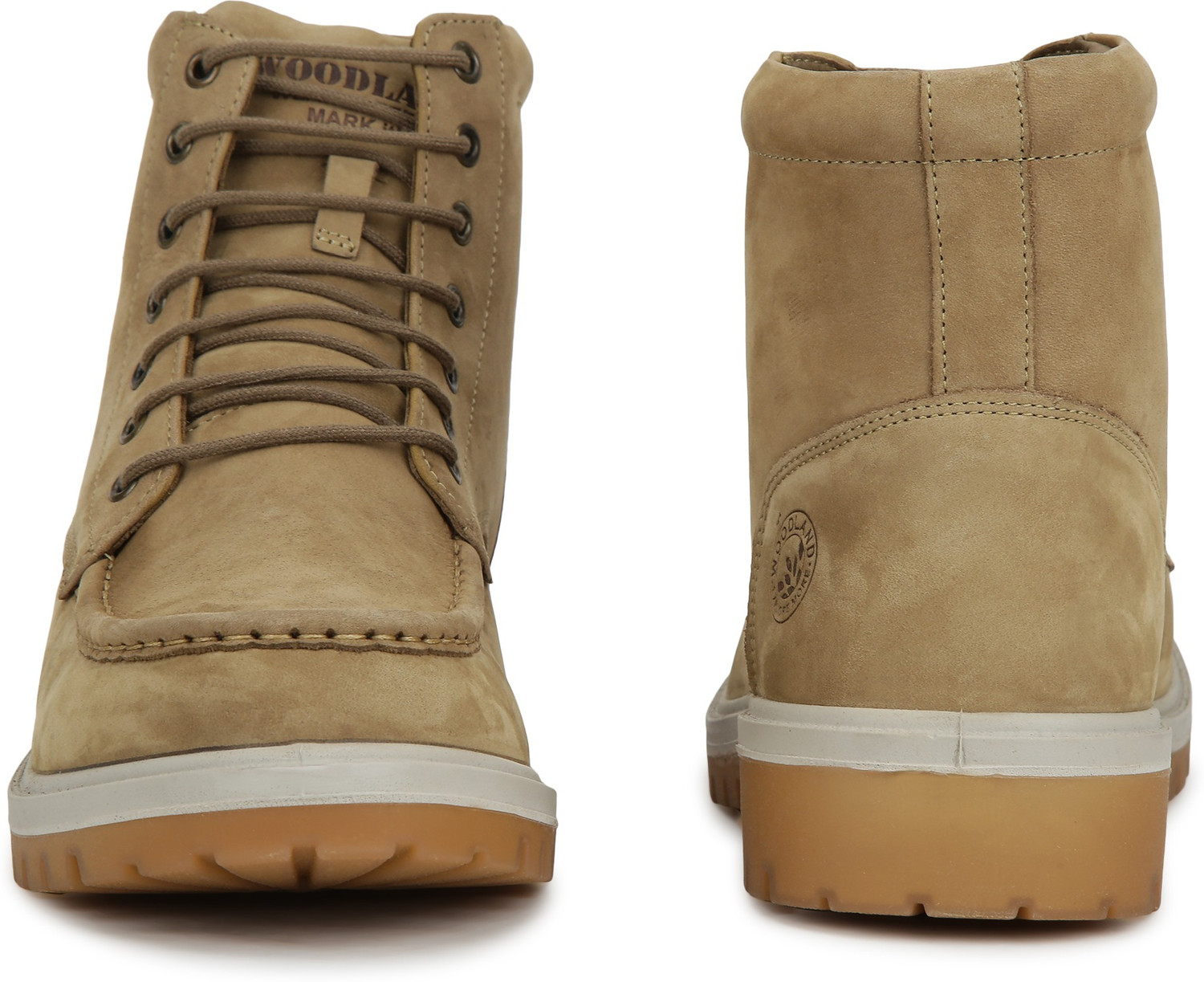Image of WOODLAND Outdoor Durable Comfortable Everyday High Ankle Boots For Men