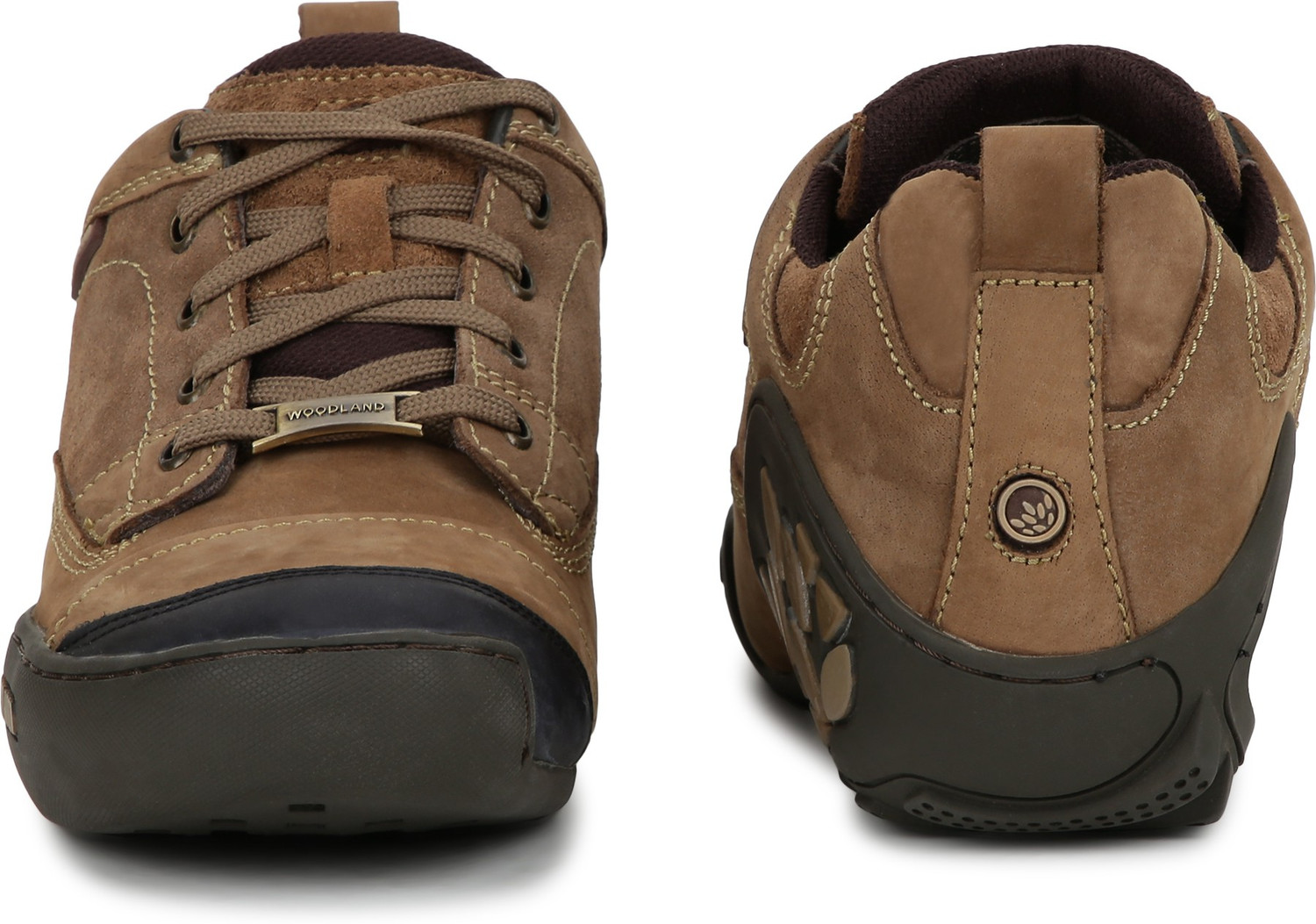 Image of WOODLAND Lace Up Lightweight Breathable Comfortable Daily Use Casuals For Men