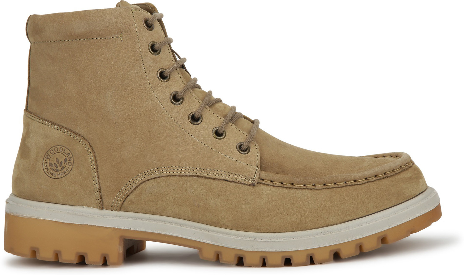 Image of WOODLAND Outdoor Durable Comfortable Everyday High Ankle Boots For Men