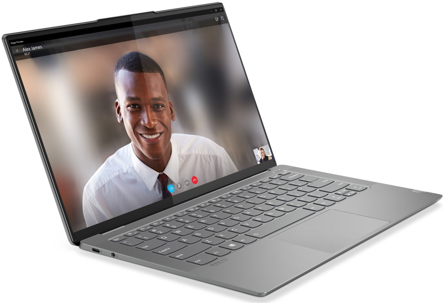 Image of Lenovo Yoga with 1Yr ADP Intel Core i7 10th Gen 1065G7 - (16 GB /1 TB SSD /Windows 10 Home) Yoga S940-14IIL Thin and Light Laptop