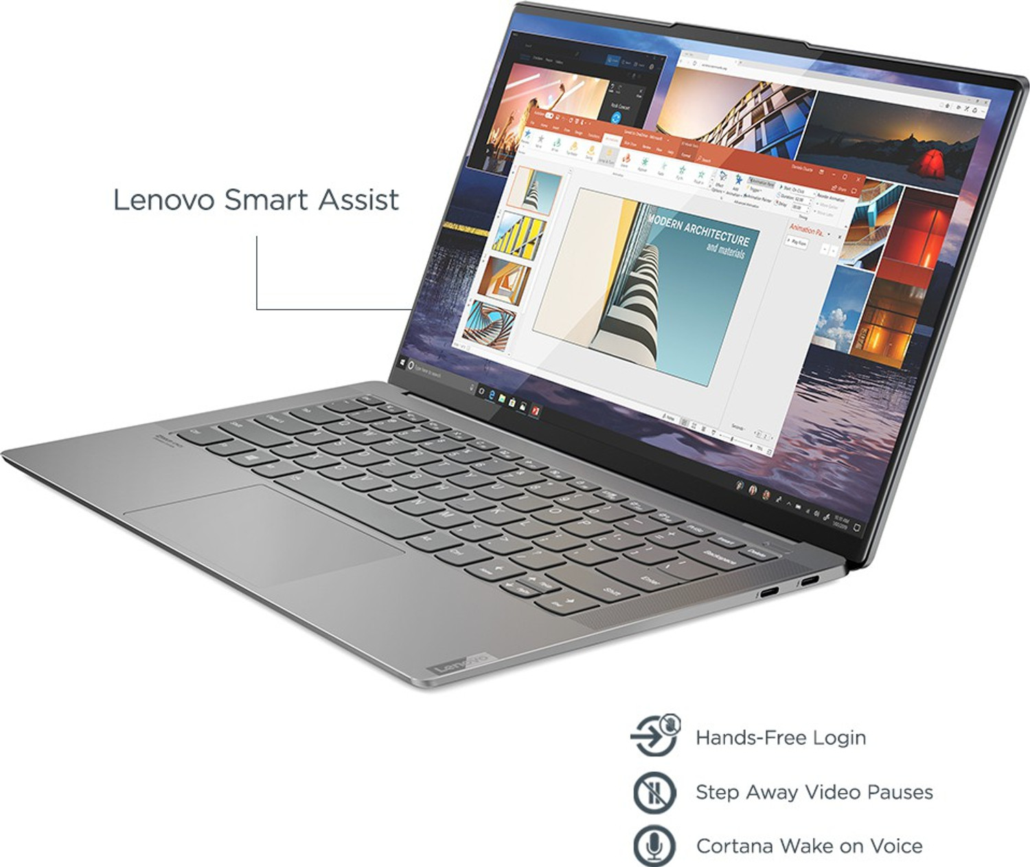 Image of Lenovo Yoga with 1Yr ADP Intel Core i7 10th Gen 1065G7 - (16 GB /1 TB SSD /Windows 10 Home) Yoga S940-14IIL Thin and Light Laptop