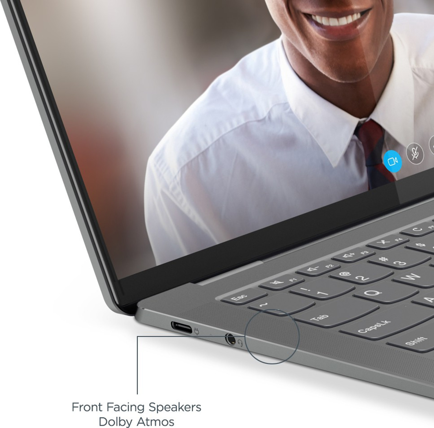 Image of Lenovo Yoga with 1Yr ADP Intel Core i7 10th Gen 1065G7 - (16 GB /1 TB SSD /Windows 10 Home) Yoga S940-14IIL Thin and Light Laptop