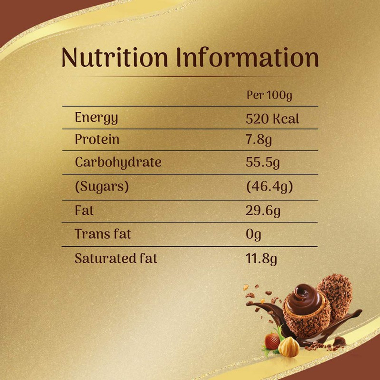 Image of FERRERO ROCHER Moments,(Box of 24 Units), 139.2 g Truffles Gift Pack (24 Units)