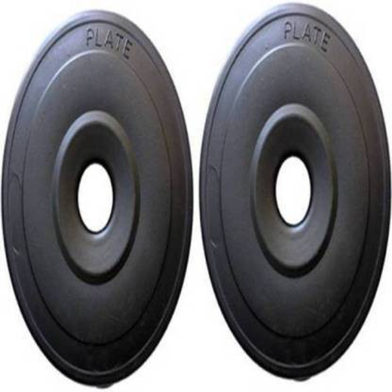Image of Fit World 5 kg 5KG*2PIECE PVC PLATE Home Gym Combo