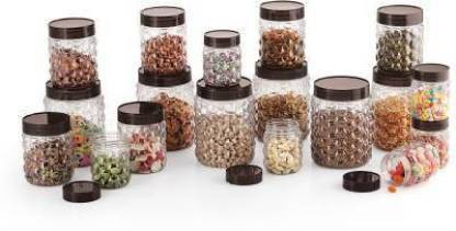 Image of Filox Glass Grocery Container - 300 ml, 500 ml, 1200 ml