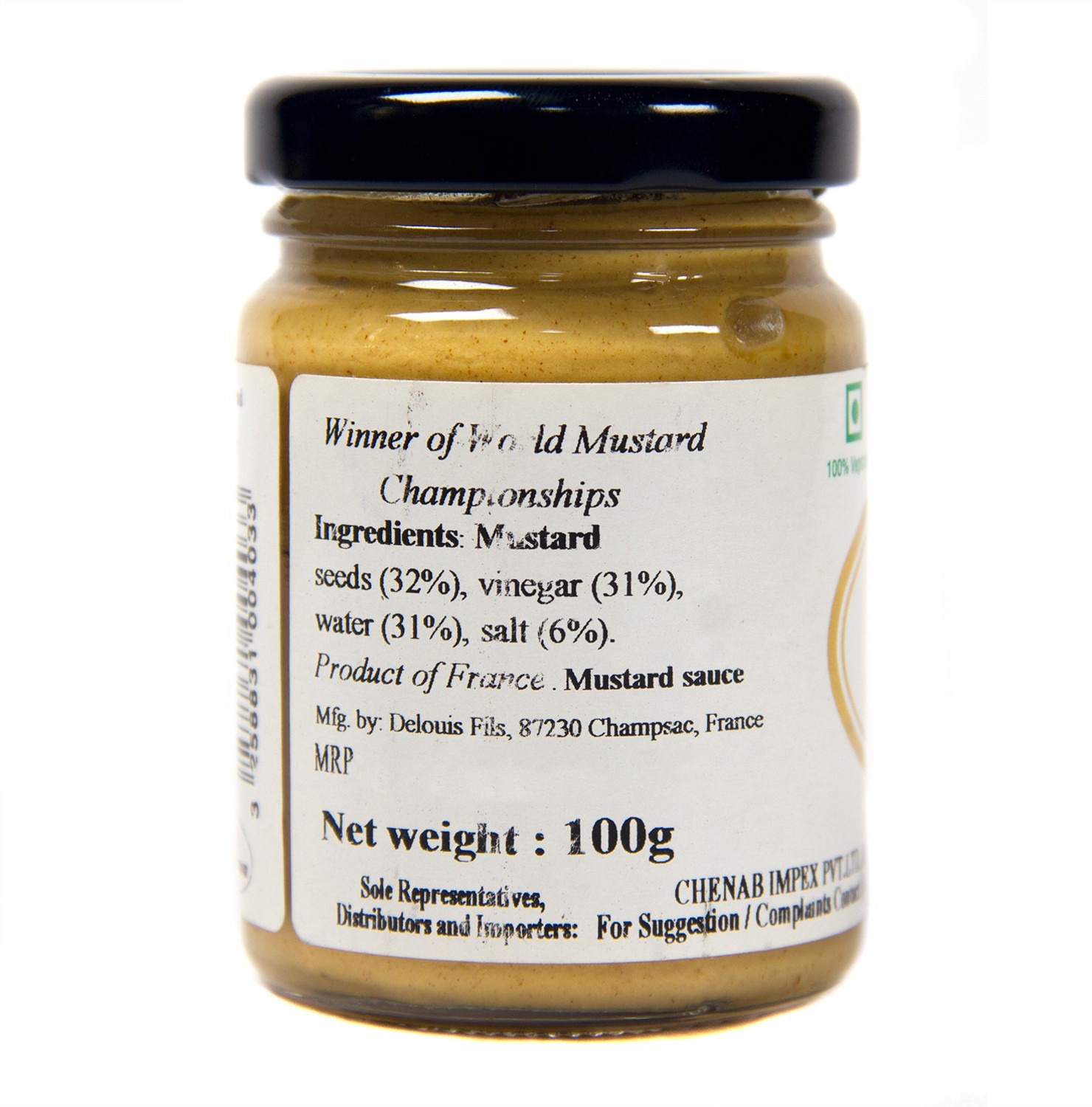 Image of Delouis Strong Dijon Mustard Mustard