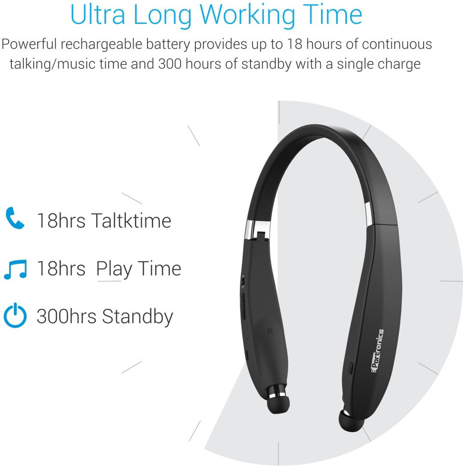 Image of Portronics POR-927 Harmonics 200 Wireless Stereo Bluetooth