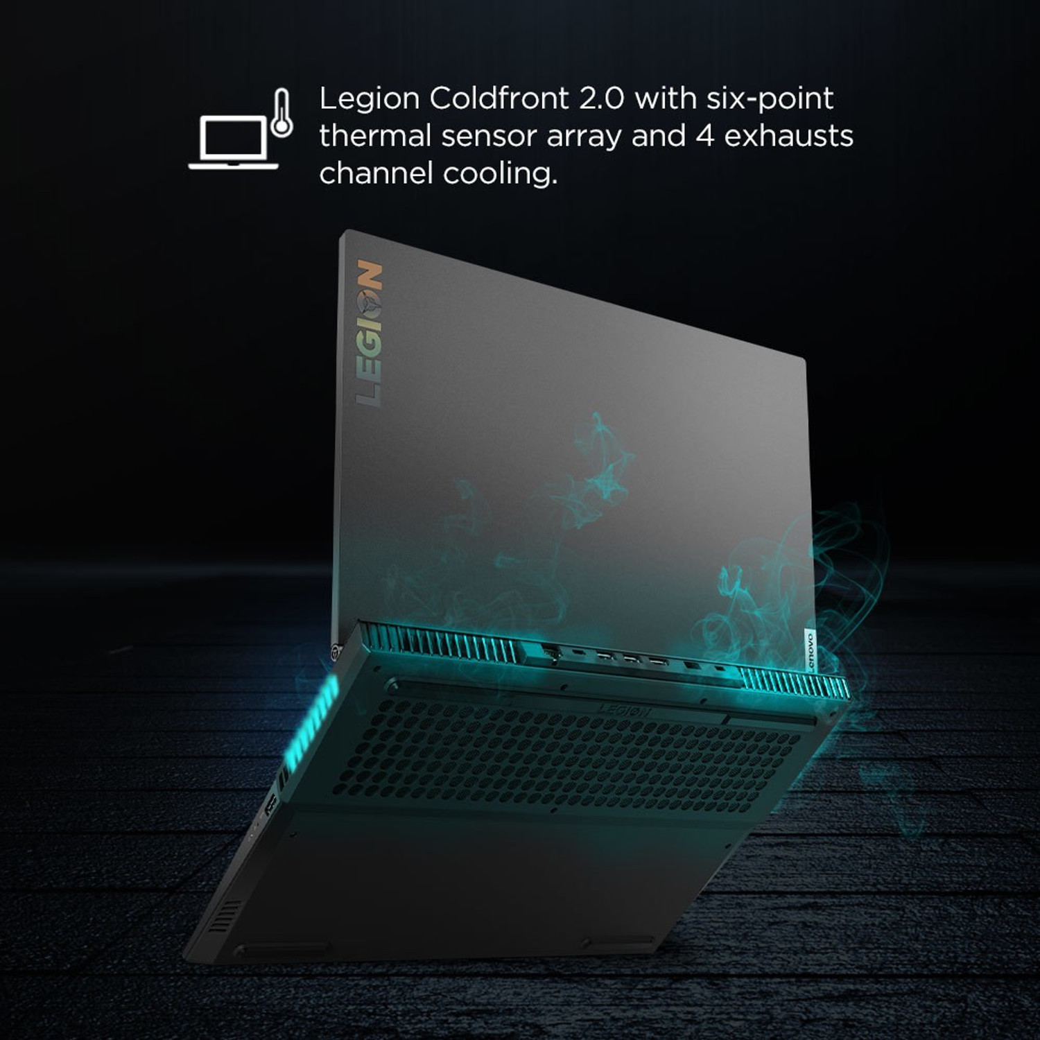 Image of Lenovo Legion 5 Intel Core i7 10th Gen 10750H - (16 GB /512 GB SSD /Windows 10 Home /4 GB Graphics /NVIDIA GeForce GTX 1650 /120 Hz) 15IMH05 Gaming Laptop