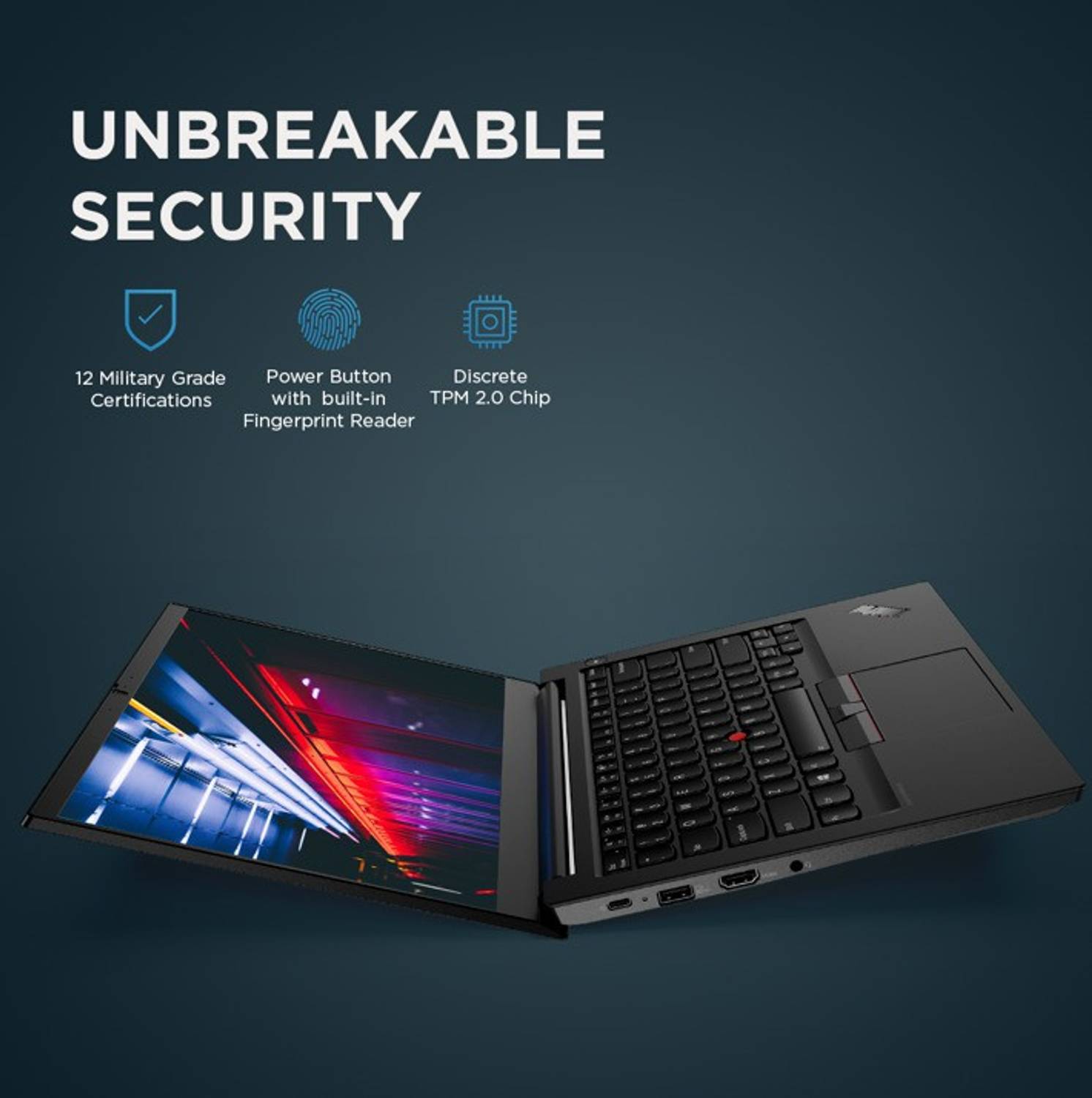 Lenovo ThinkPad Intel Core i5 10th Gen 10210U - (8 GB/1 TB HDD/256