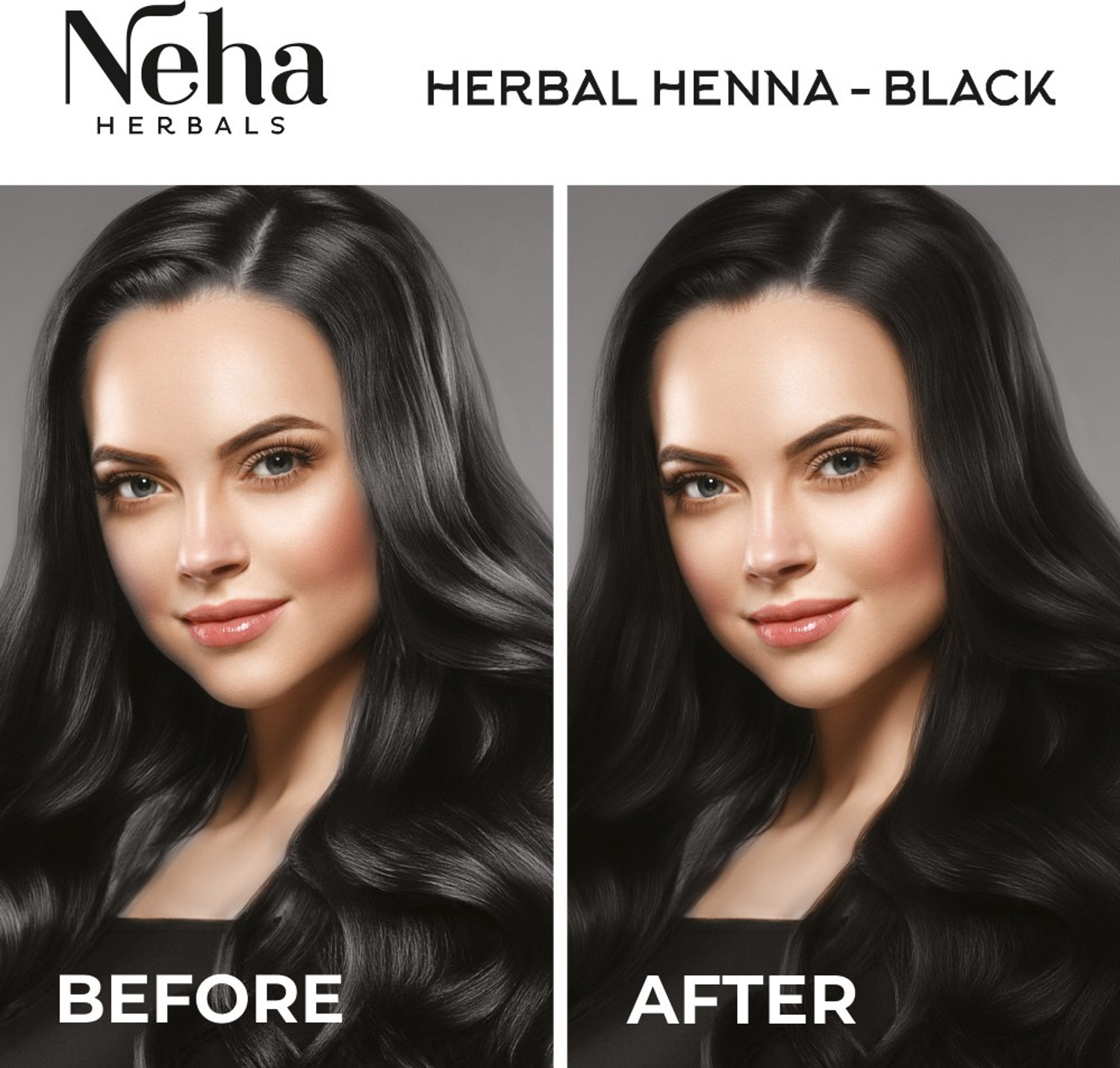 Image of Neha Herbals Neha Herbal Henna Hair Color - Black