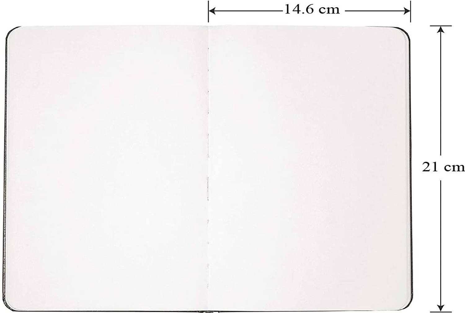 LRS Sketch Book A5 Black 48 Sheets - Image 2