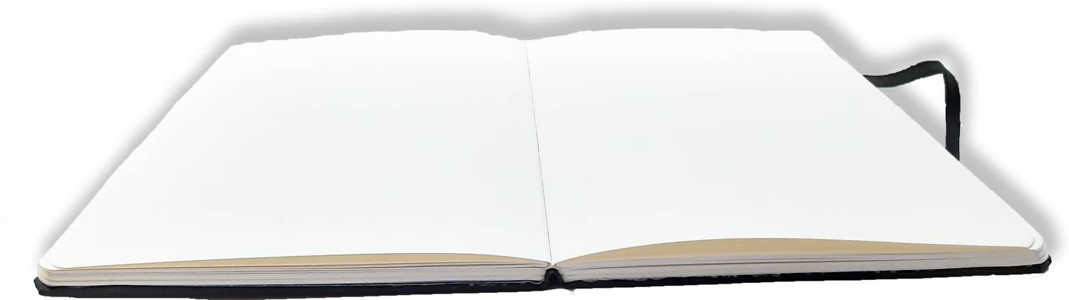 LRS Sketch Book A5 Black 48 Sheets - Image 3