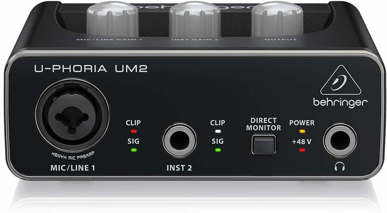 Image of Behringer UUM2 2 x 2 Audio interfacce with USB 2.0 Audio Interface