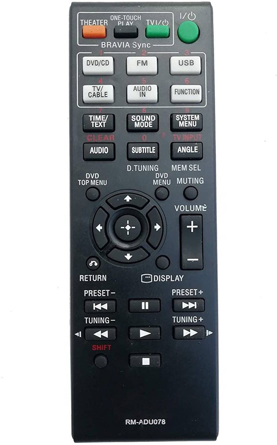 LipiWorld DAV-TZ710 DAV-TZ715 HCD-DZ330 HCD-DZ340 Remote Control