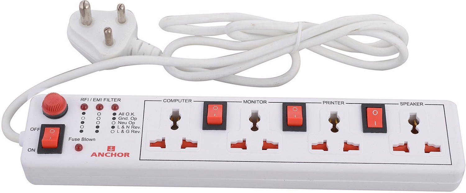 Image of ANCHOR 22568 4 Socket Extension Boards