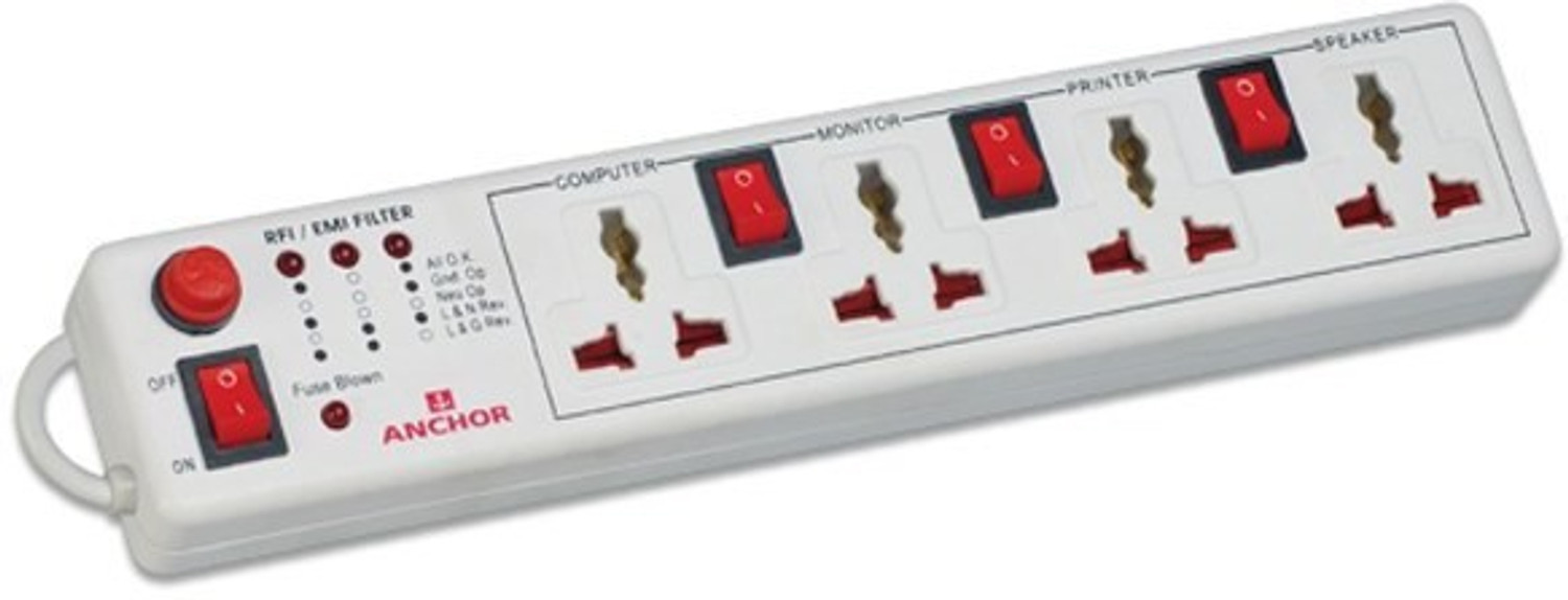Image of ANCHOR 22568 4 Socket Extension Boards