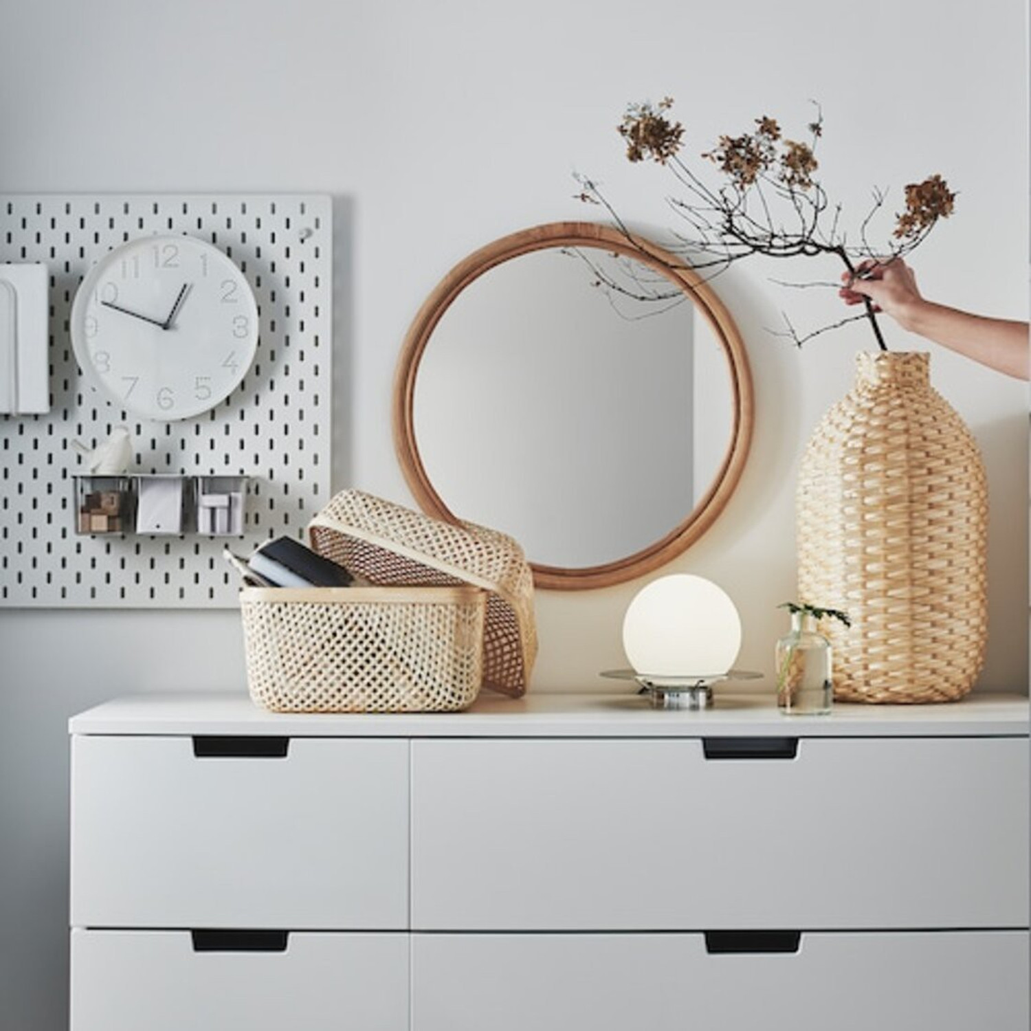 Image of IKEA Analog 25 cm X 25 cm Wall Clock
