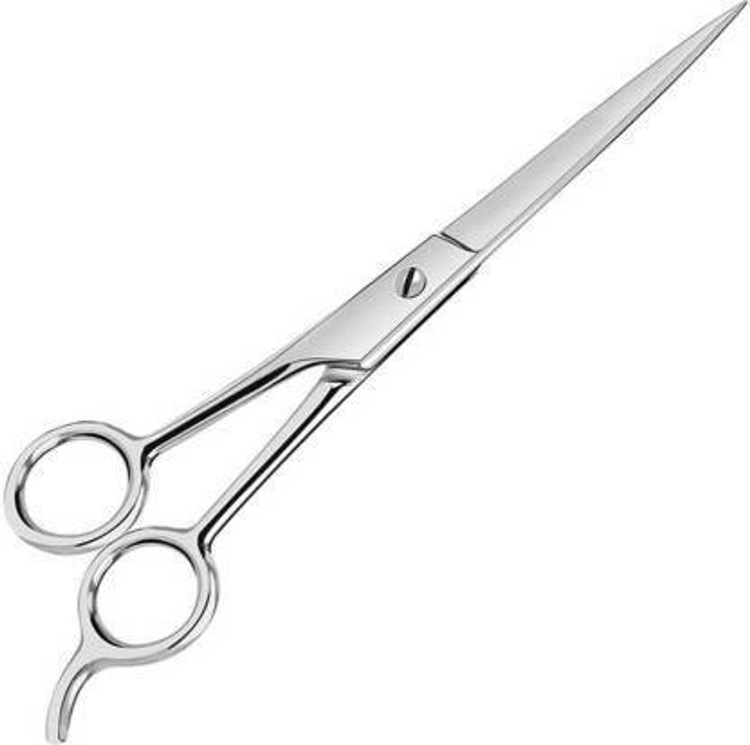 Image of SIYAA Professional Salon Barber Hair Cutting Trimming Styling Scissors for Personal and Home Use for Men and Women Pack of 1 Pcs Scissors (Set of 1, Silver)