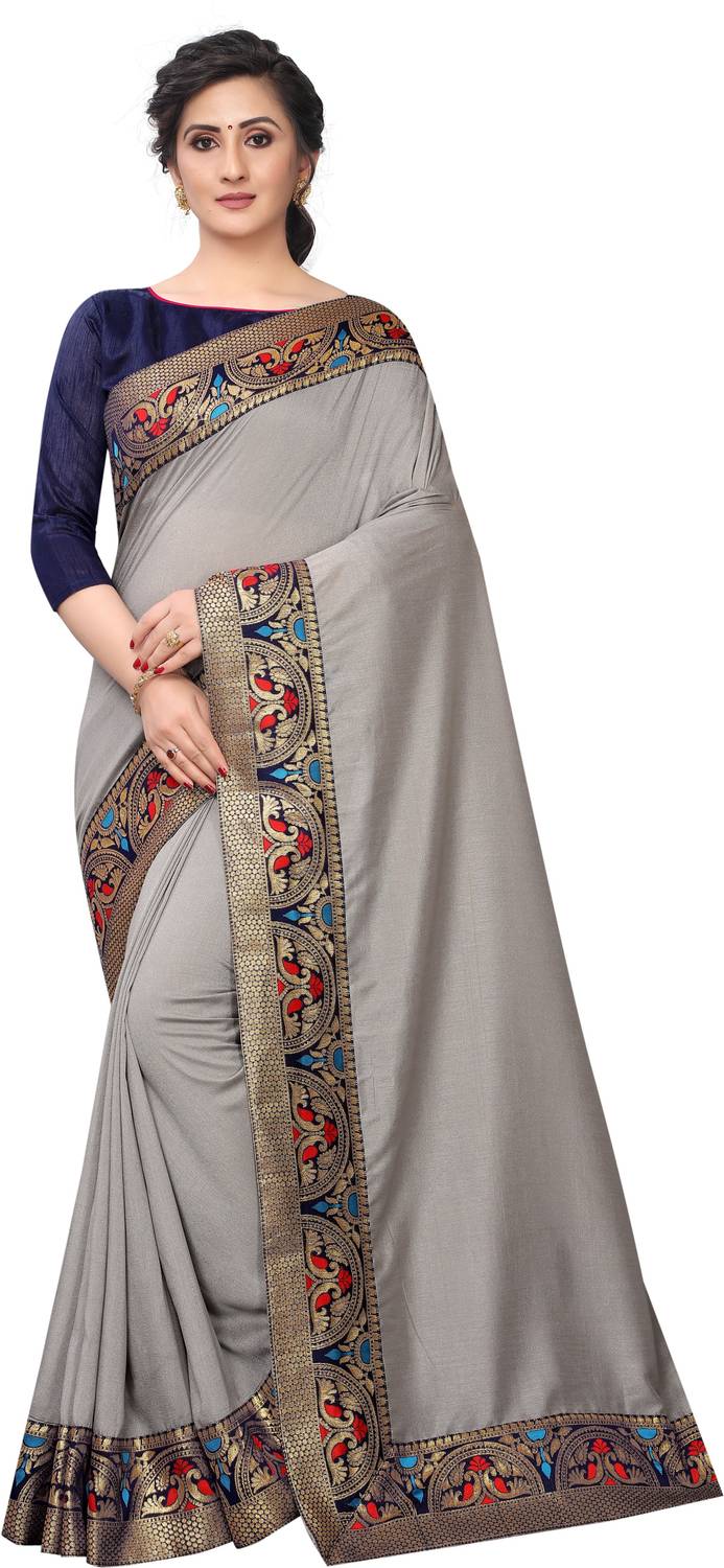 SEASON FAB Printed Bhagalpuri Georgette, Chiffon Saree