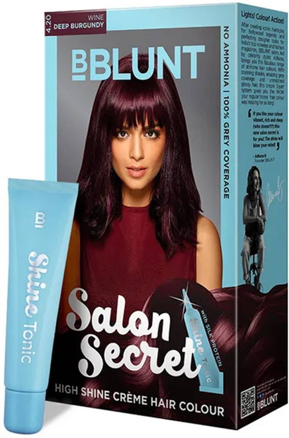 BBlunt 4.20 Salon Secret , Wine Deep Burgundy