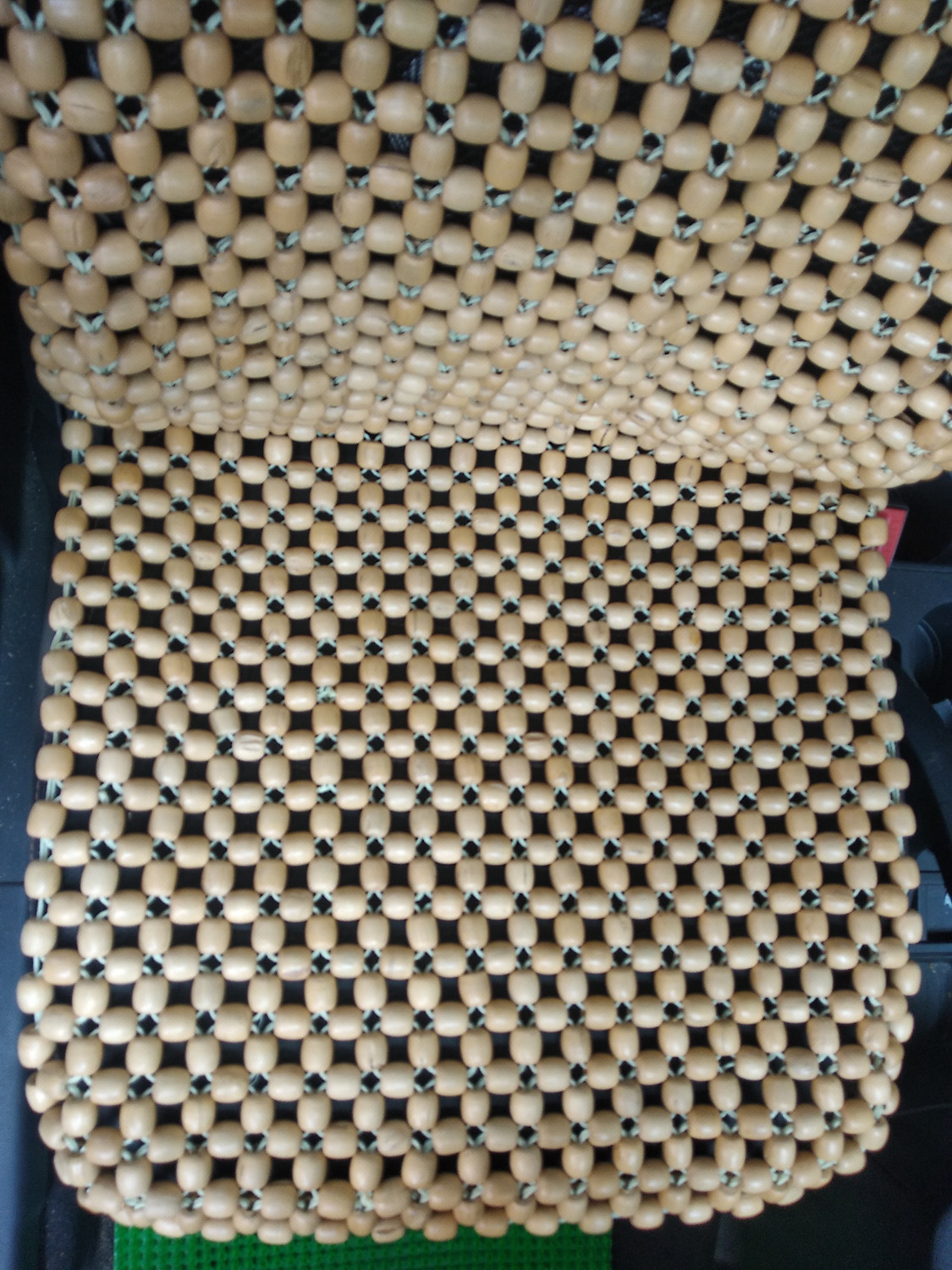 Image of Q1 Beads Wooden Bead Seating Pad For Volkswagen, Mahindra, Hyundai, Maruti Suzuki, Toyota, Ford, Tata, BMW, Mercedes Benz, Jeep, Honda, Volvo, Universal For Car Swift Dzire, i10 Active, Creta, WagonR, Ciaz, Civic, Universal For Car