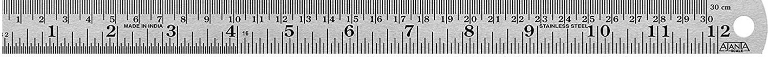 AJANTA Scale 01 Ruler