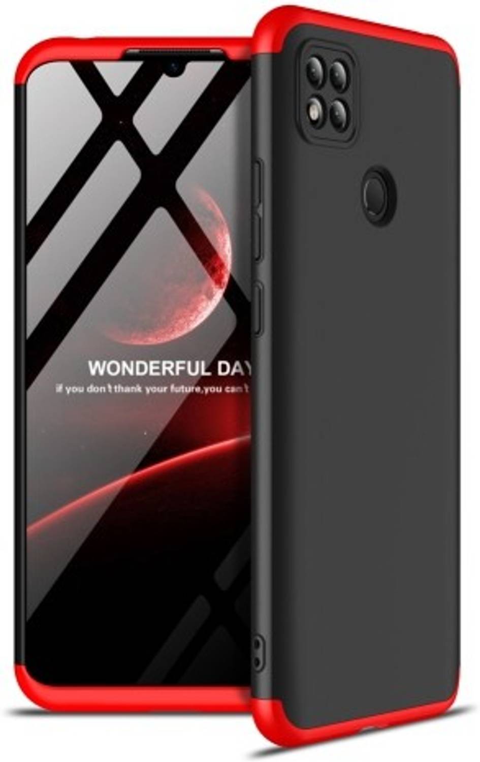 Binzokase Front & Back Case for Xiaomi Redmi 9 Activ