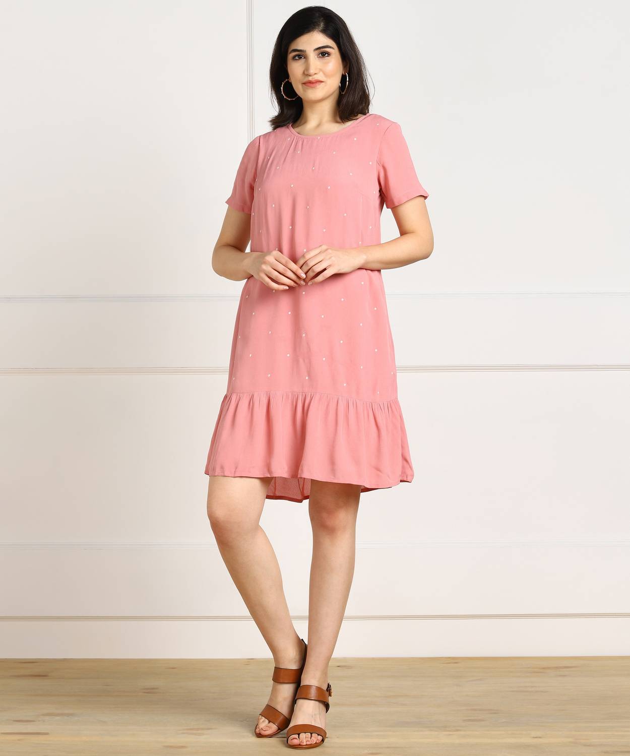 allen solly pink dress Buy Allen Solly Women Pink Solid Formal Dress at Amazon.in