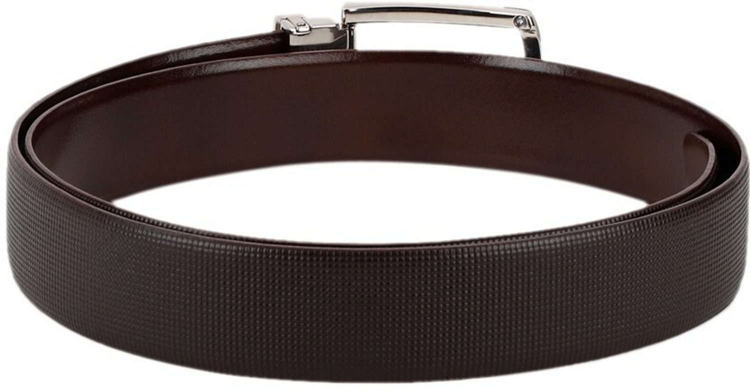 Image of LOUIS PHILIPPE Men Formal Brown Genuine Leather Belt