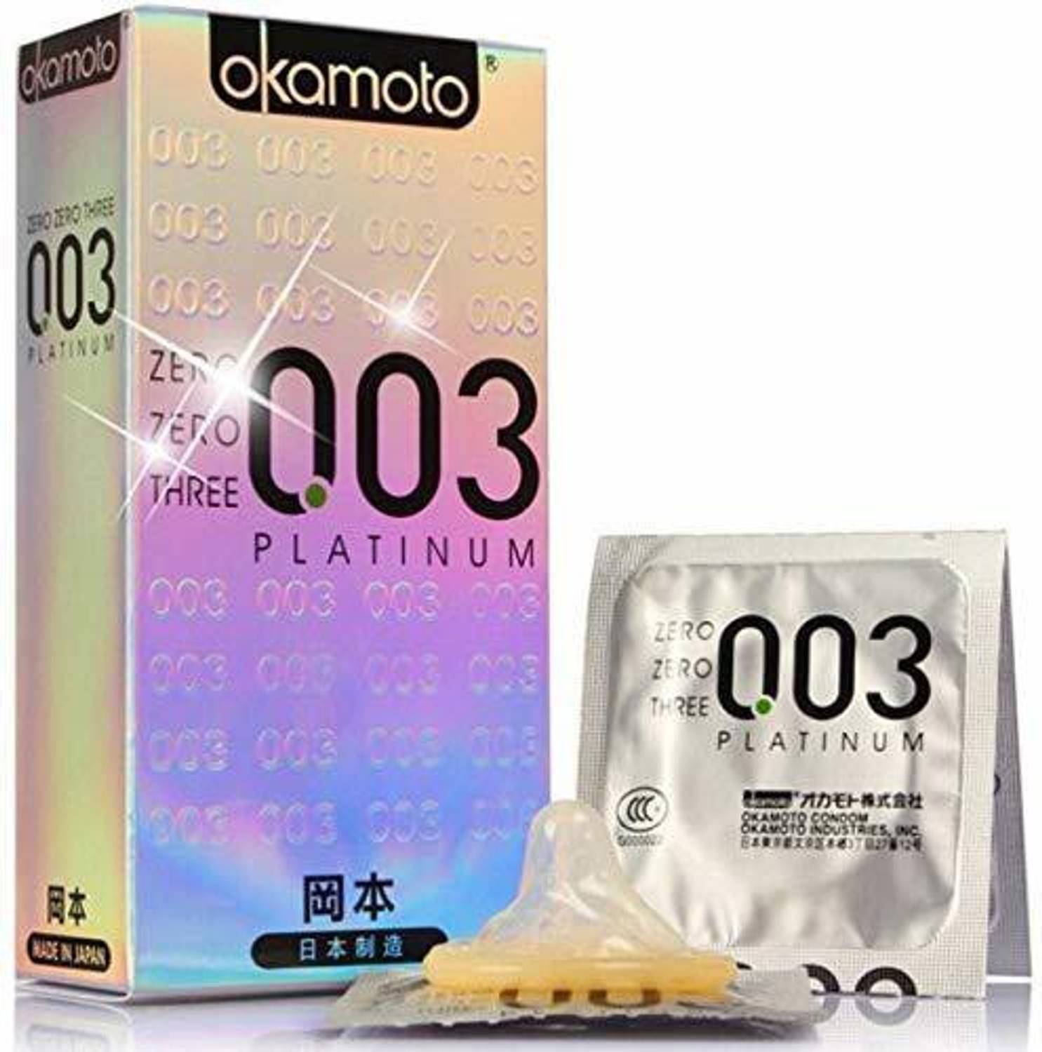 コントームページ okamoto PLlatinum Condom Price in India - Buy okamoto PLlatinum