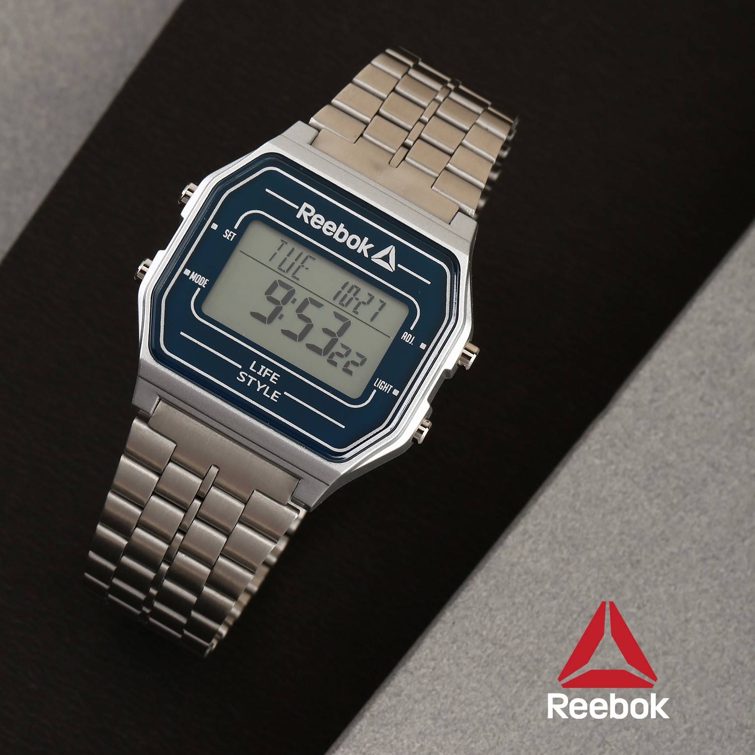 REEBOK Reebok Nerd 42 mm Blue Dial Unisex's Watch Digital Watch