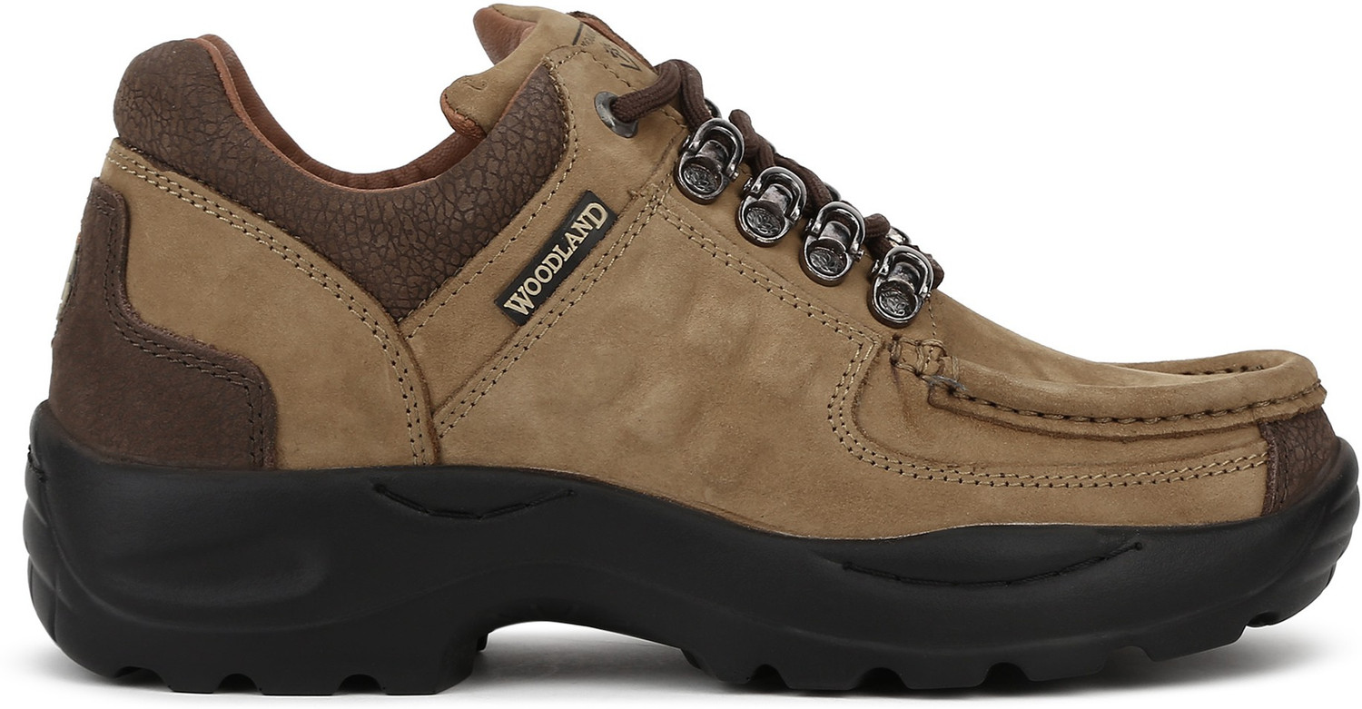 Image of WOODLAND Lace Up Lightweight Breathable Comfortable Daily Use Outdoor For Men