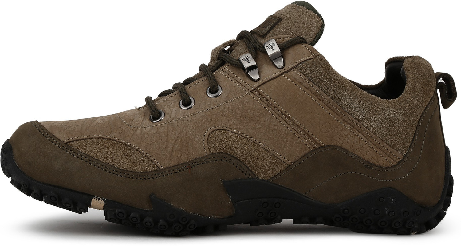 Image of WOODLAND Lace Up Lightweight Breathable Comfortable Daily Use Casuals For Men