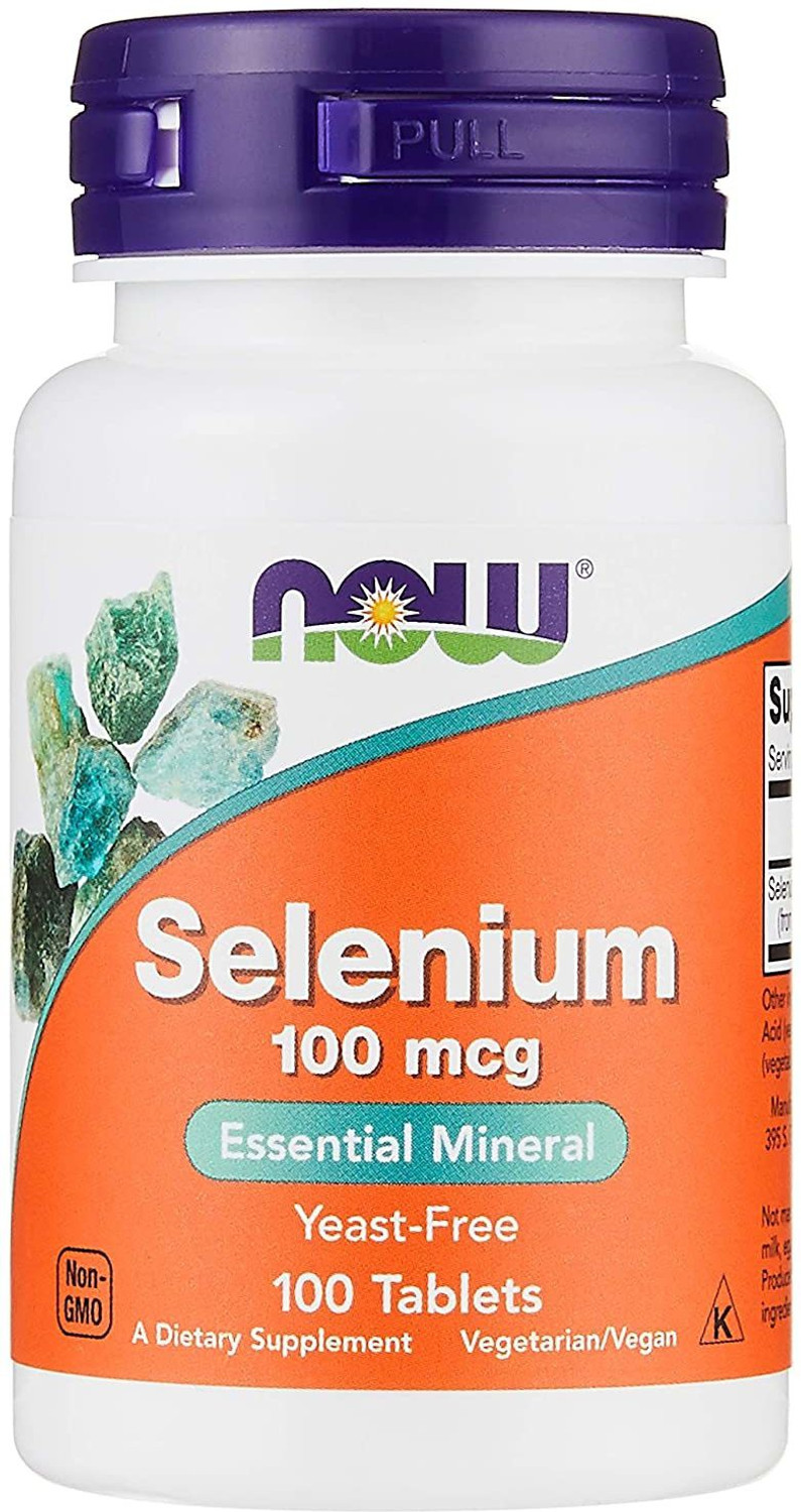 Image of Now Foods Selenium 100 mcg 100 no.s Multivitamins Tablets