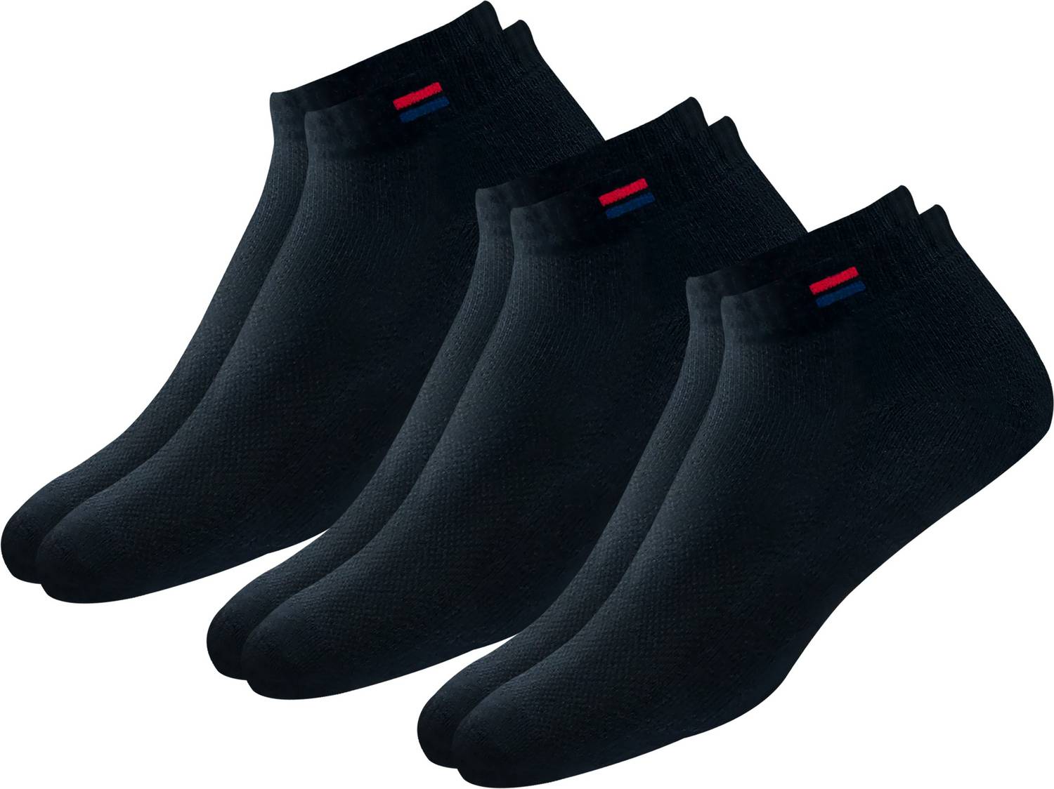 Navy Sport Men Solid Ankle Length