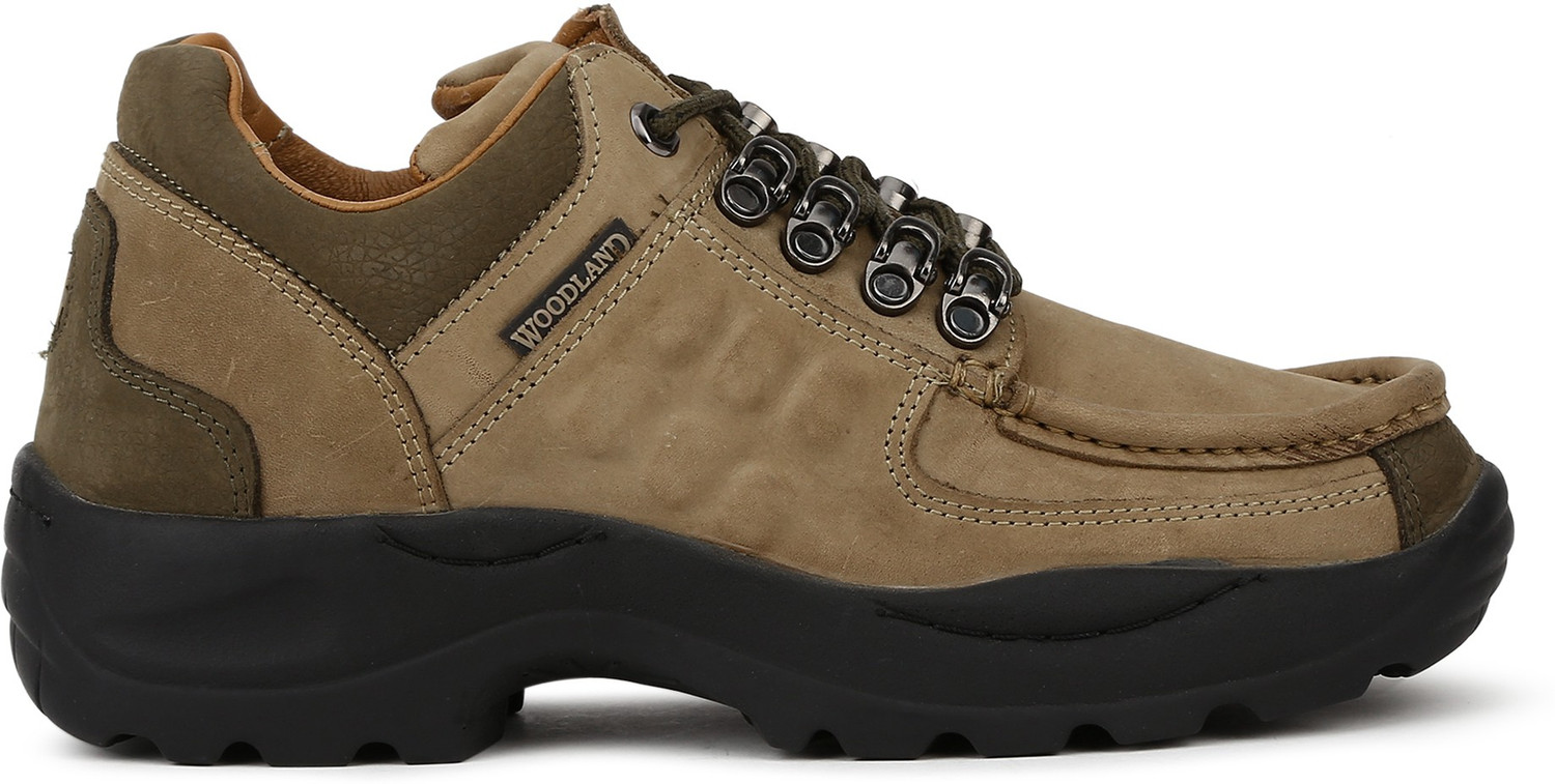 Image of WOODLAND Lace Up Lightweight Breathable Comfortable Daily Use Casuals For Men