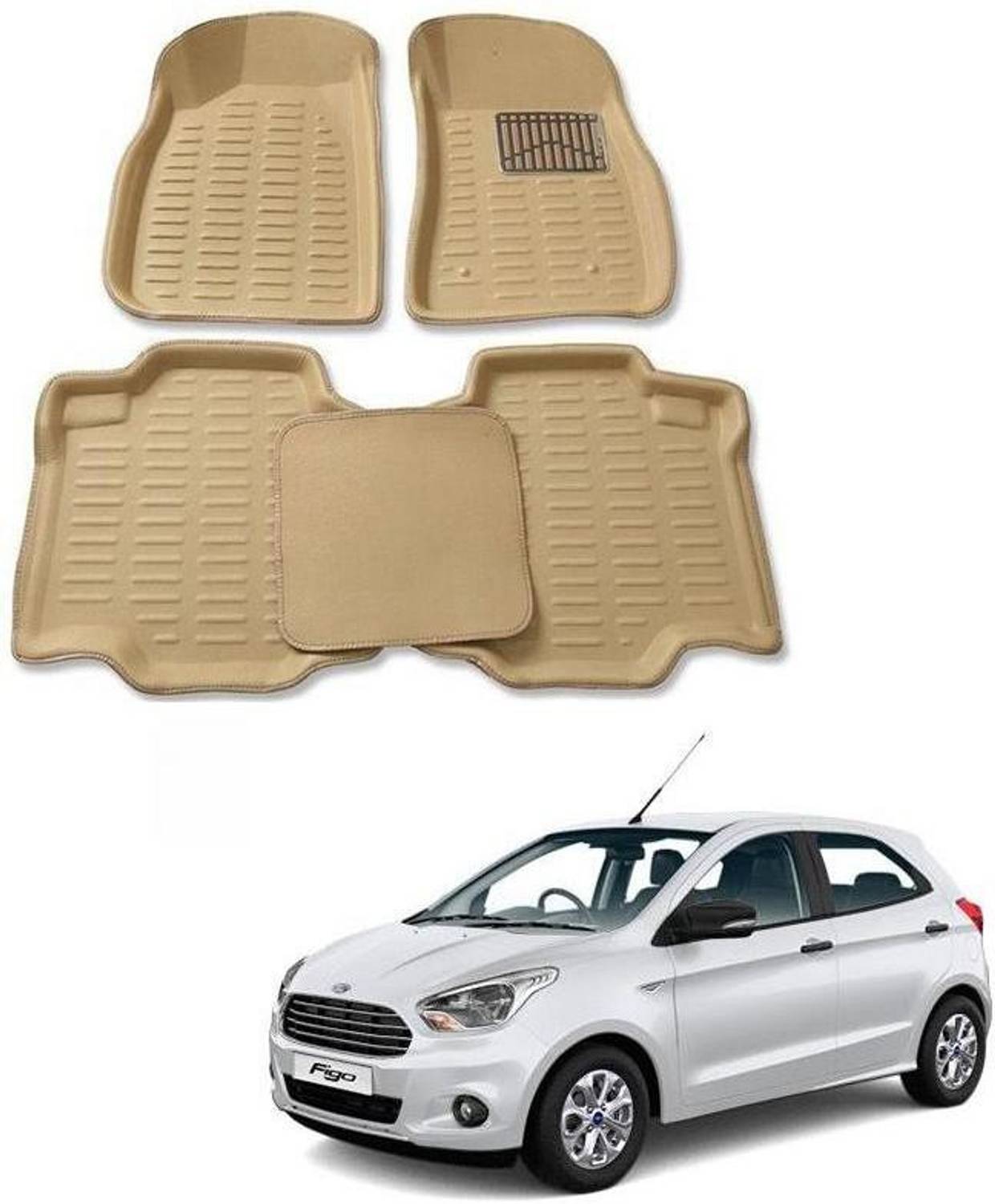 ARNEJA Polyutherine 3D Mat For Ford Figo