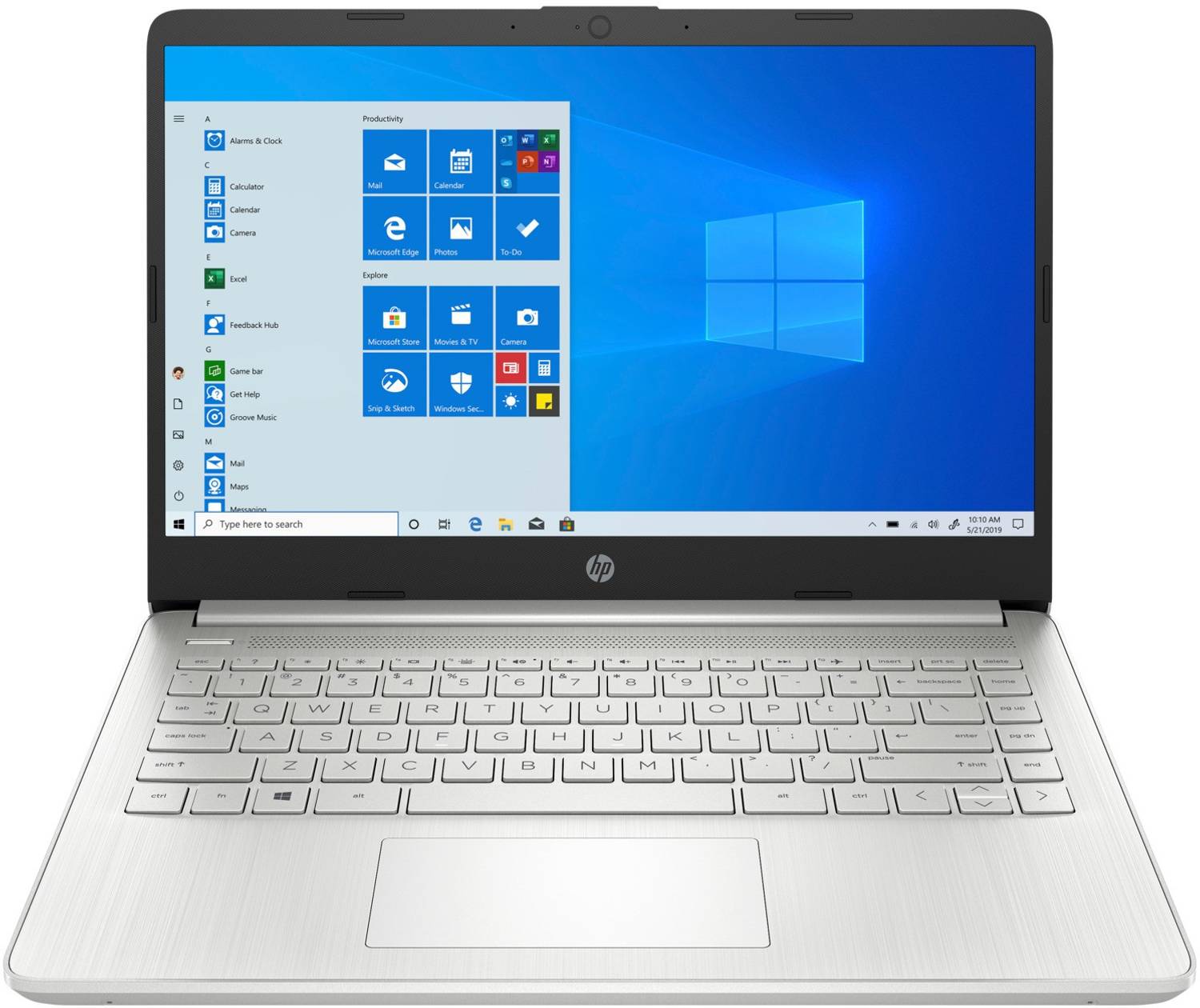 HP 14s AMD Ryzen 5 3450U 8GB/512GB SSD Laptop - Image 1