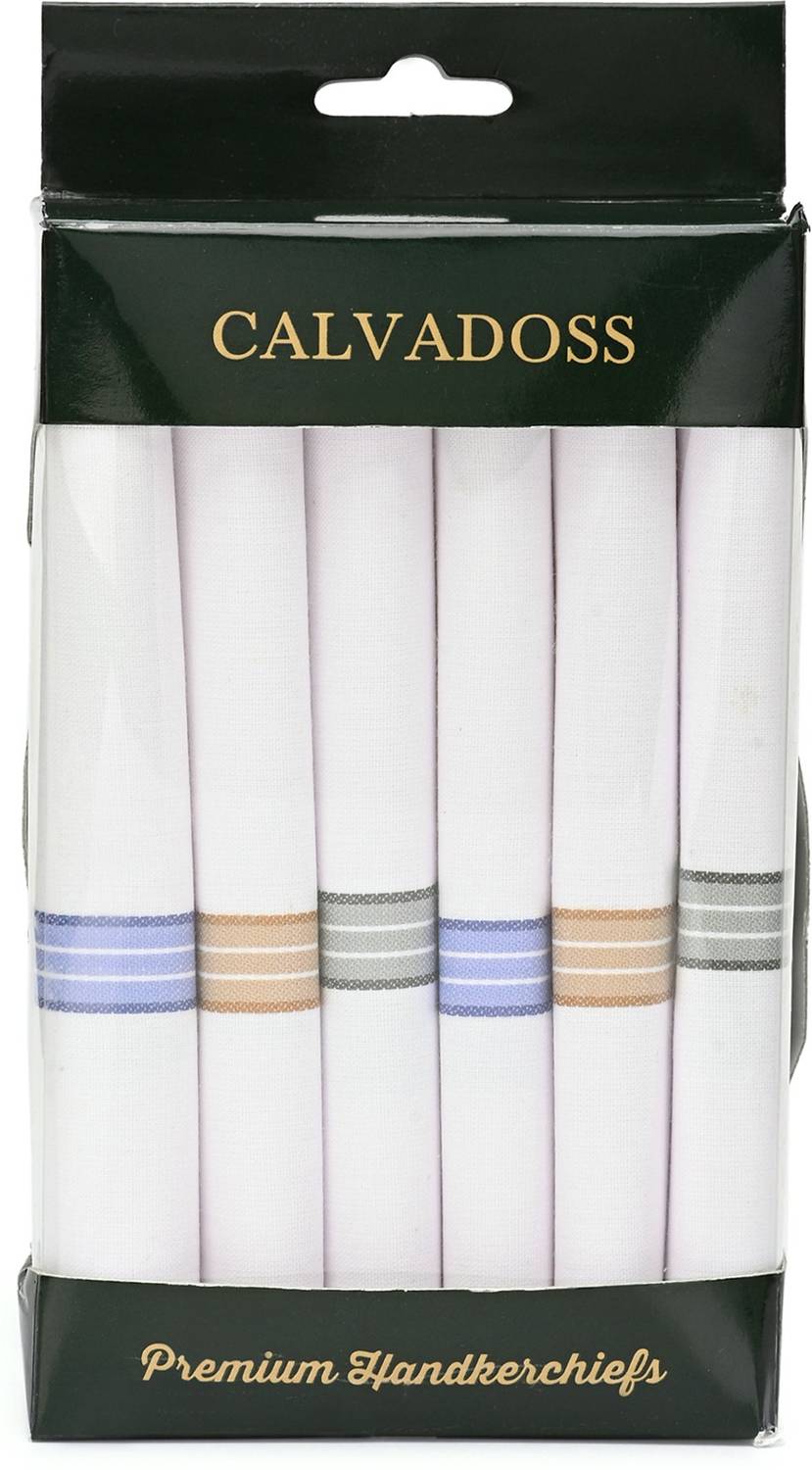 Calvadoss CAL6H5102WXC ["White"] Handkerchief