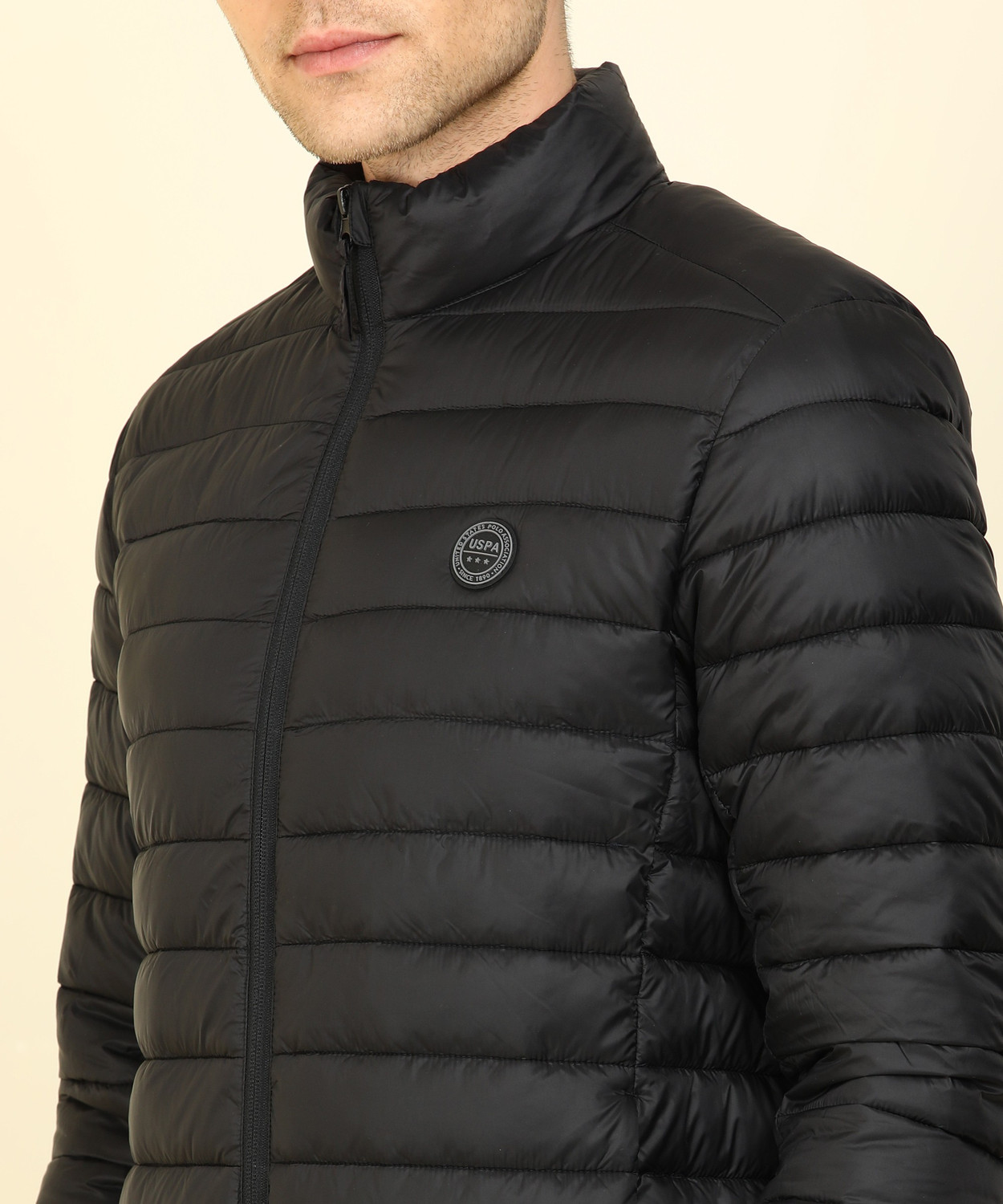 Image of U.S. POLO ASSN. Full Sleeve Solid Men Jacket