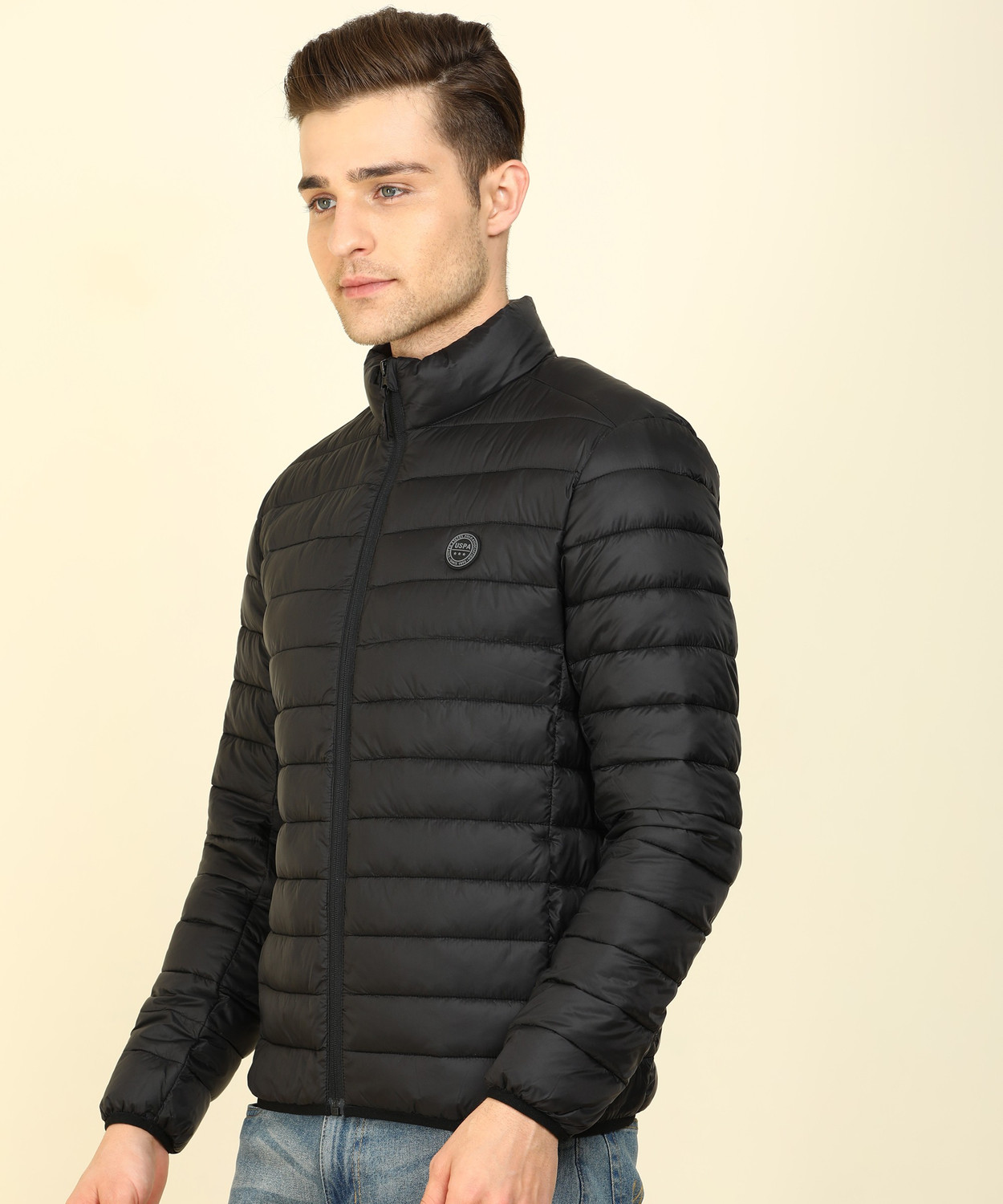 Image of U.S. POLO ASSN. Full Sleeve Solid Men Jacket