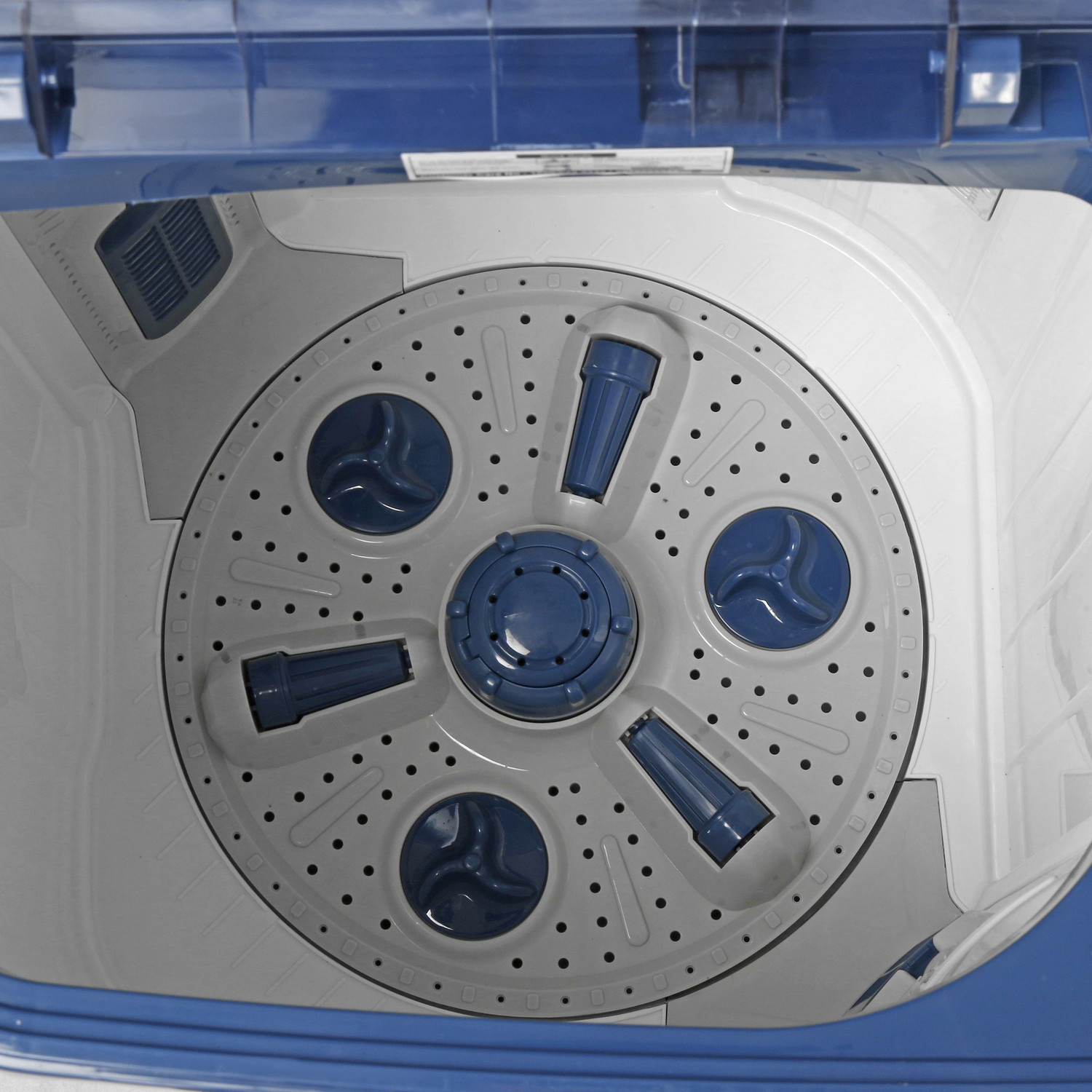 Image of Voltas Beko by A Tata Product 8.5 kg Semi Automatic Top Load Washing Machine White, Blue