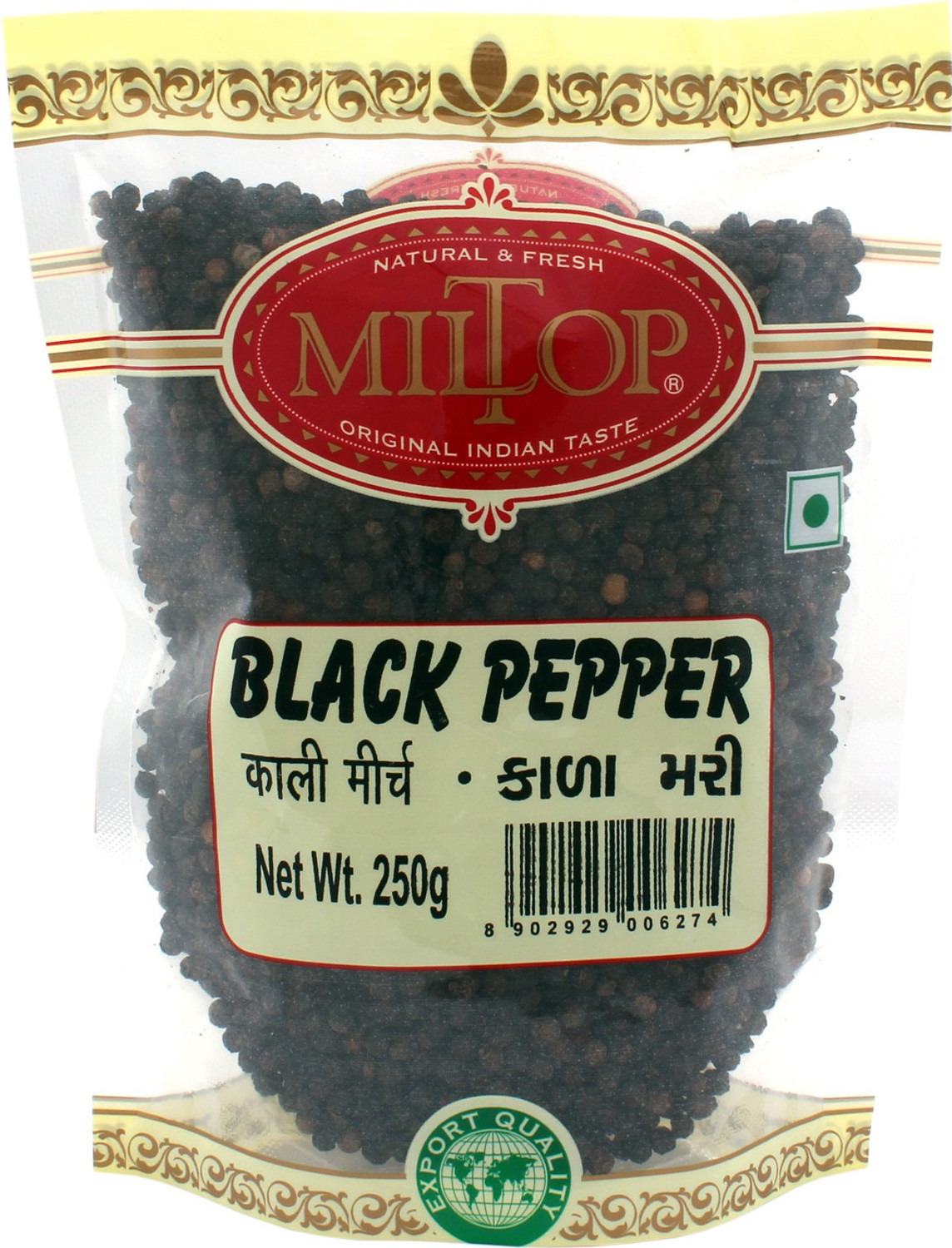 Image of MilTop BLACKPEPPER250GM