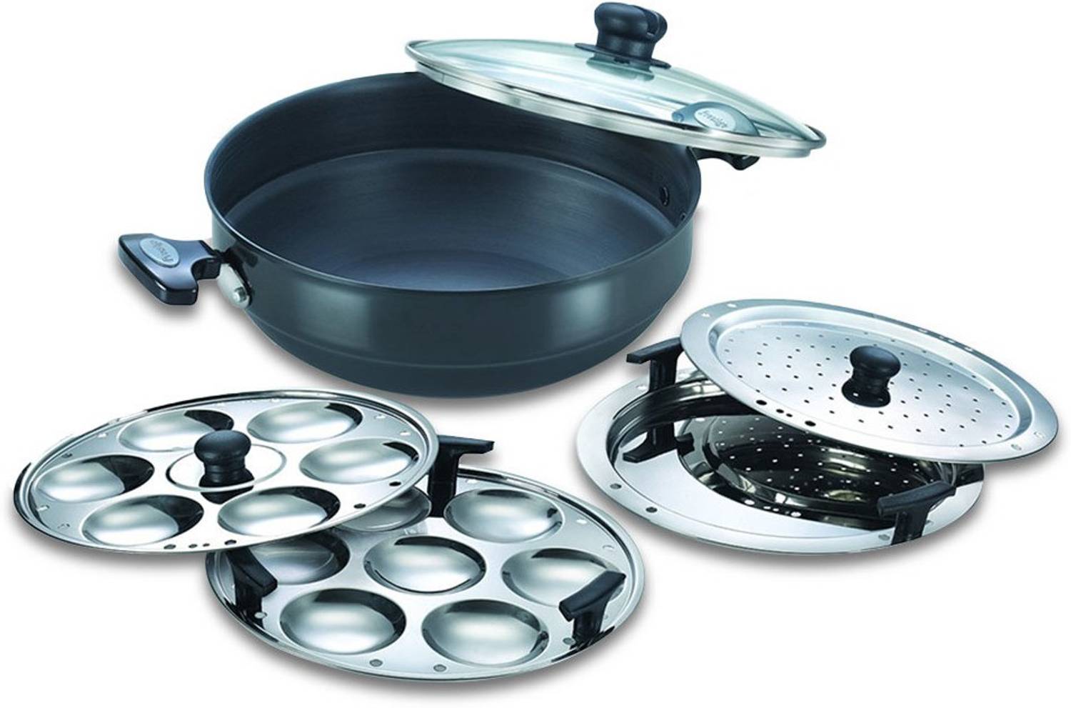 Prestige Multi Kadai Induction & Standard Idli Maker