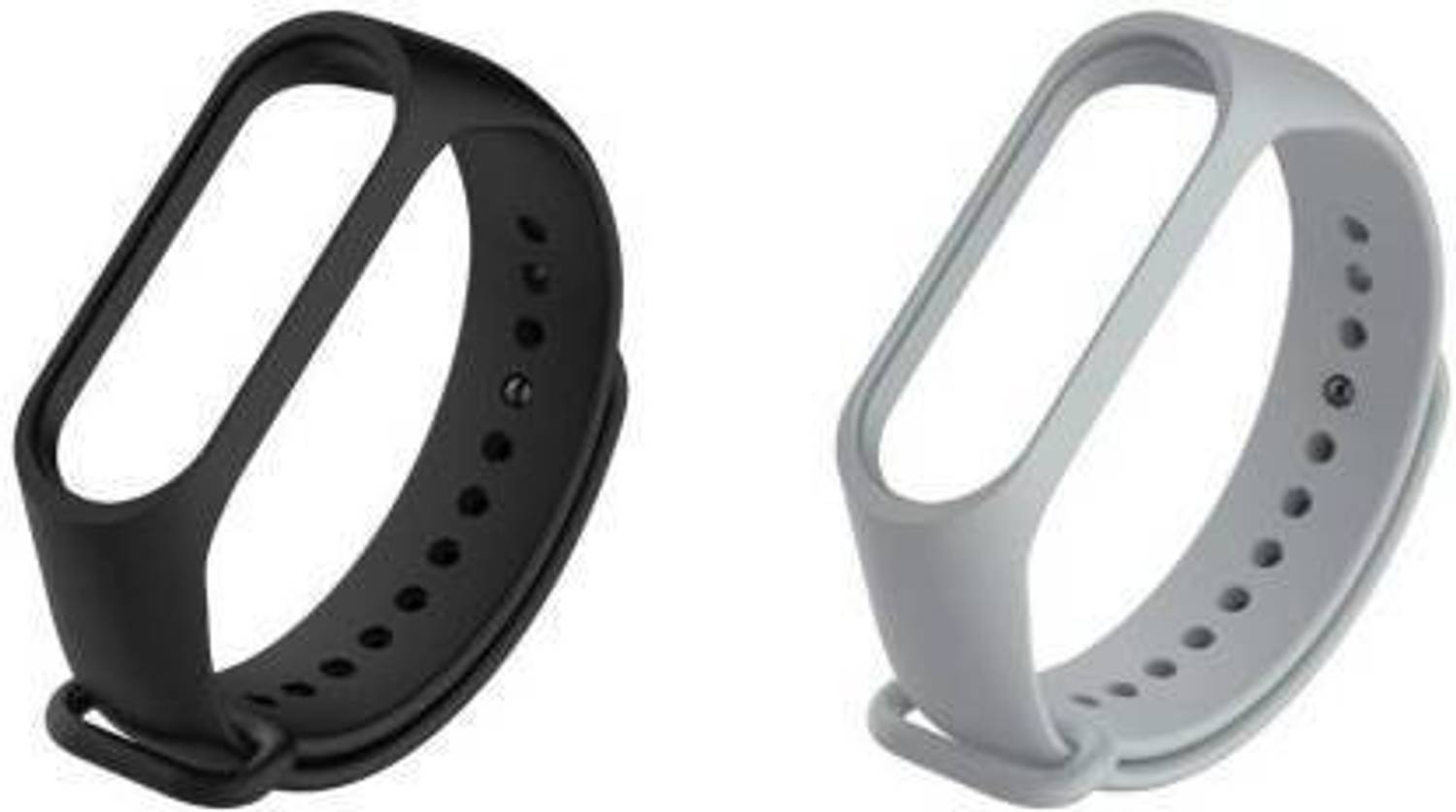 Asotai BAND 3,4 STRAPS LIMITED EDITION COMBO PACK BLACK+GREY Smart Band Strap