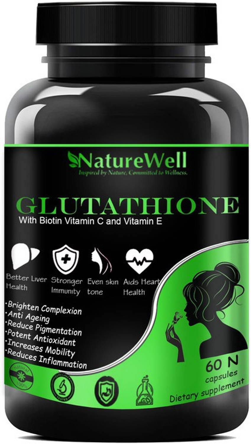 glutathione effective for skin whitening Wins Town Glutathione Whitening Pills - 60 Tablets 8000mg Glutathione - Effective  Skin Lightening Supplement - Dark Spots, Melasma & Acne Scar Remover,  Hyperpigmentation Treatment - Anti-Aging Antioxidant | Best Price KSA