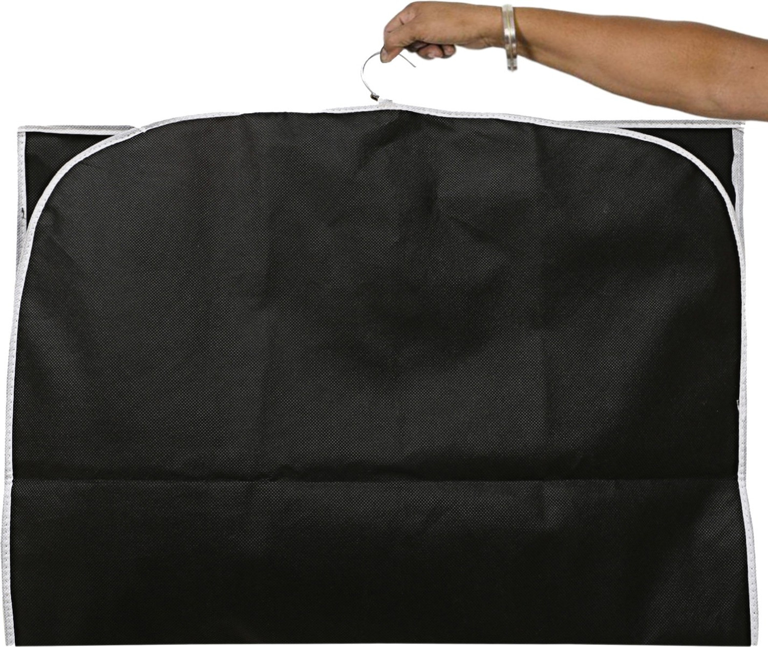 Image of KUBER INDUSTRIES Coat cover Non Woven Coat /Blazer Cover (Black) CTKTC02432